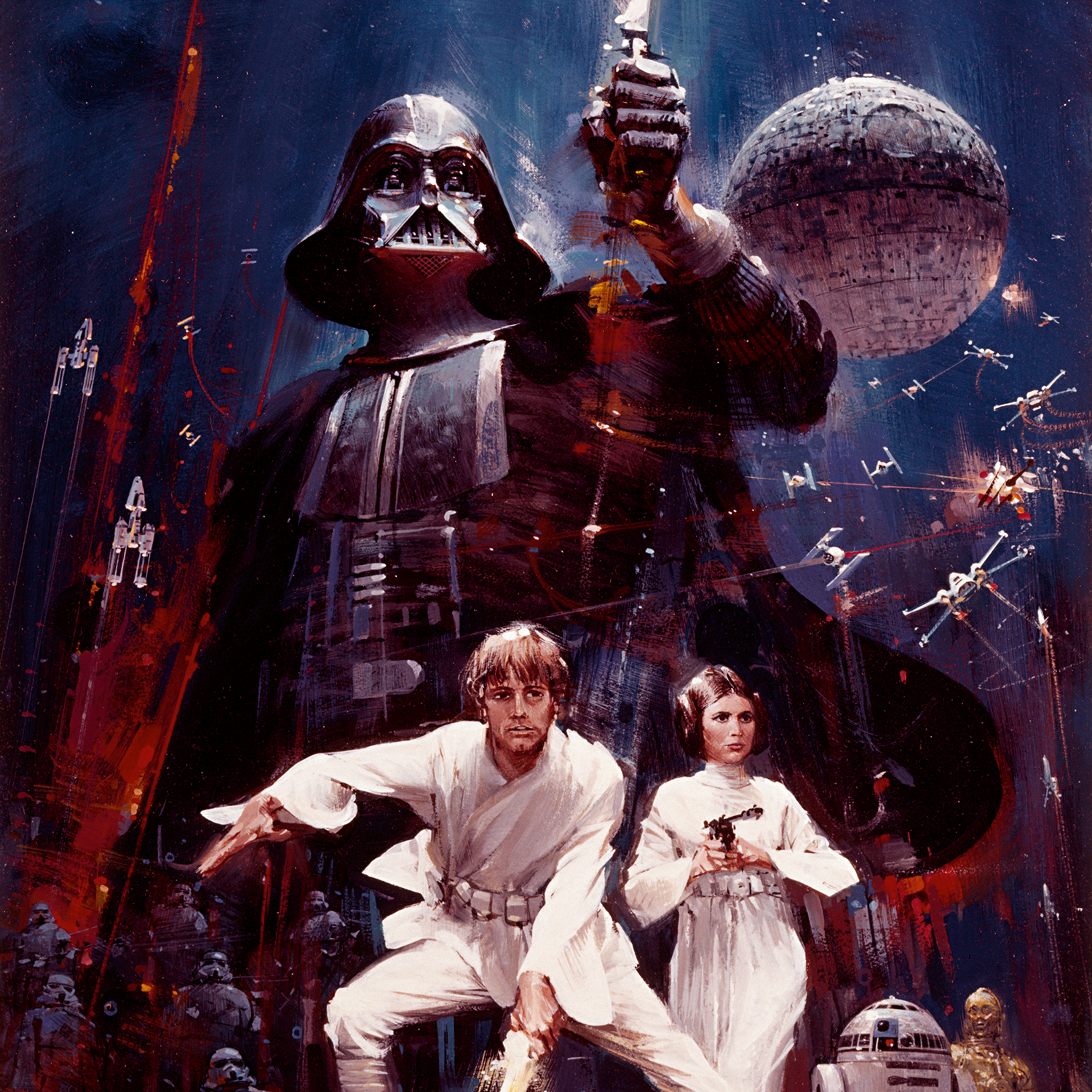 John Berkey "Rebel Hope Concept 2" Acrylic Panel Print