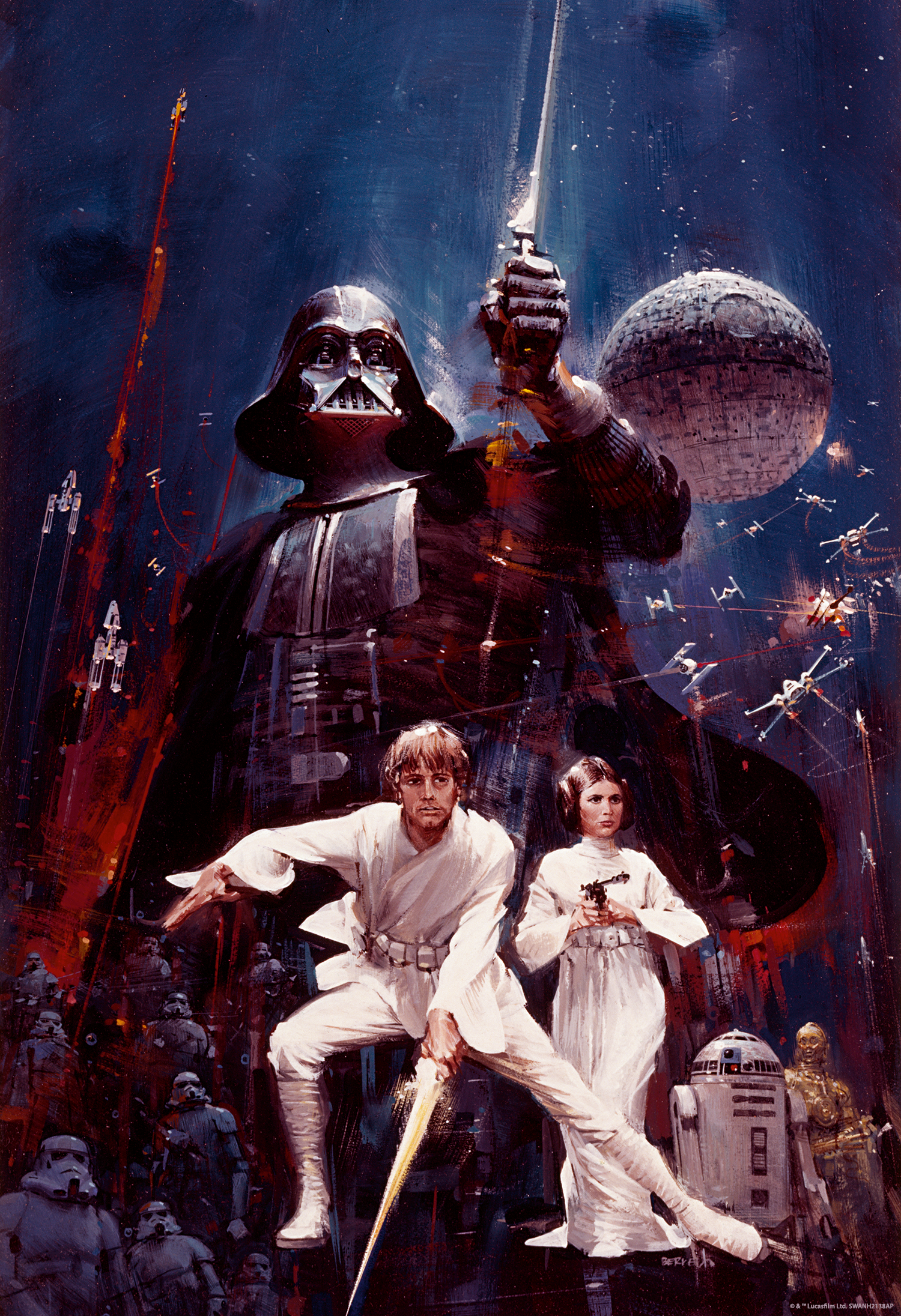 John Berkey "Rebel Hope Concept 2" Acrylic Panel Print