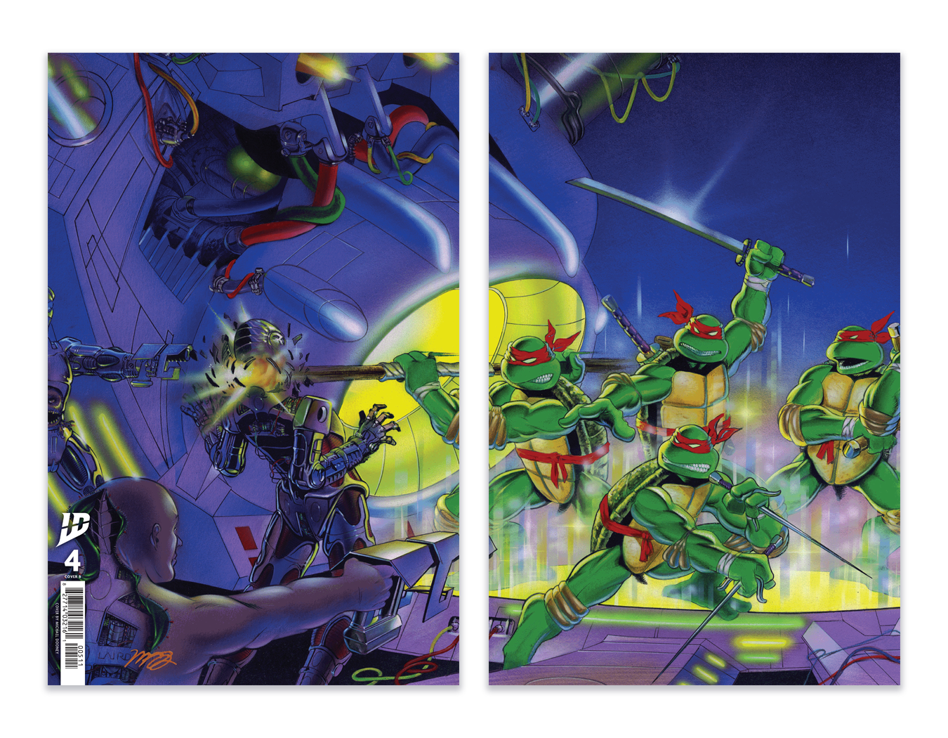 TMNT #4 - Michael Dooney Cover - Version B