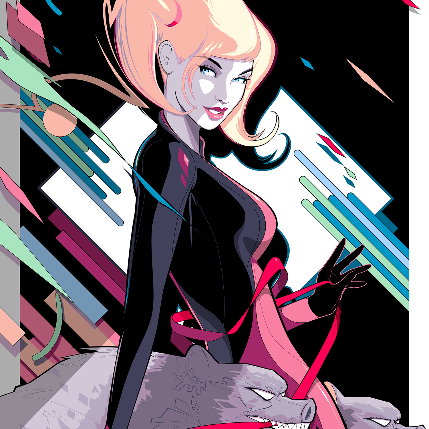 Craig Drake "Harley Quinn" Acrylic Panel Print