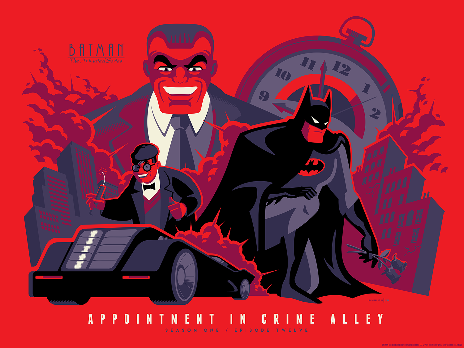 Tom Whalen" BTAS - S1:E12 Appointment in Crime Alley" Variant