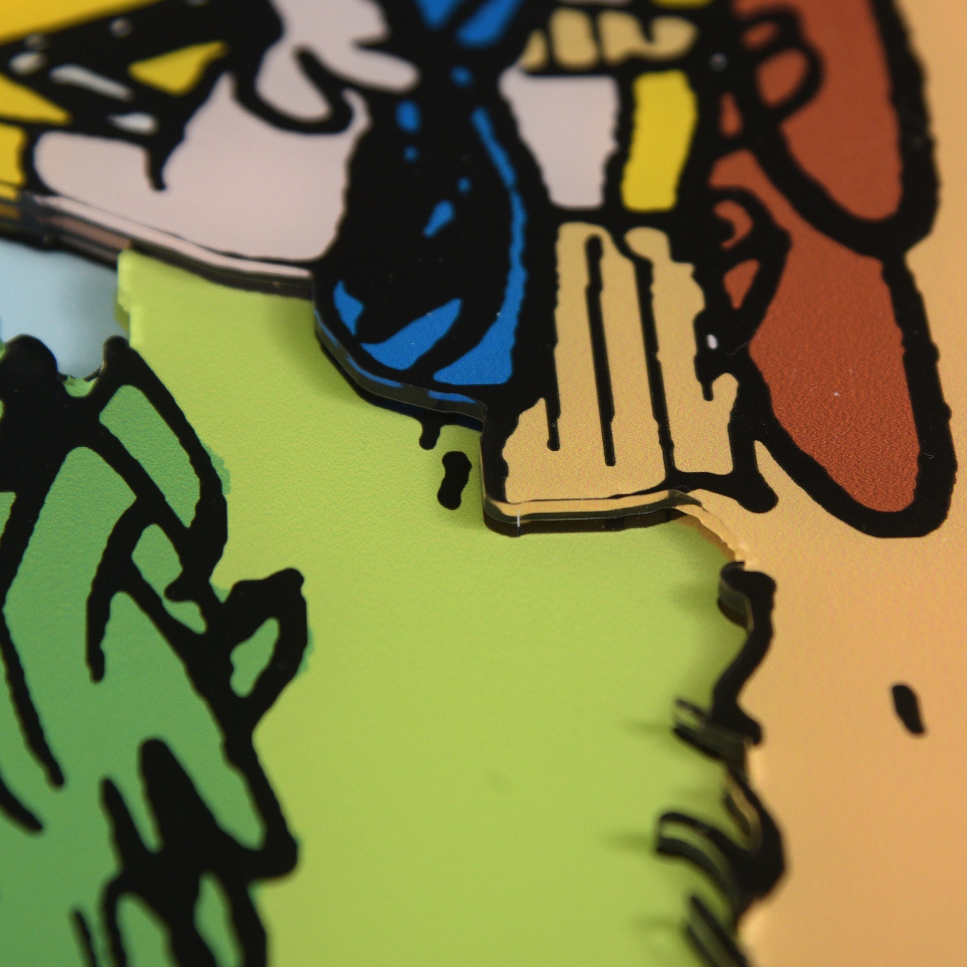 Charles M. Schulz "My Anxieties Have Anxieties" Multi-Layer Acrylic