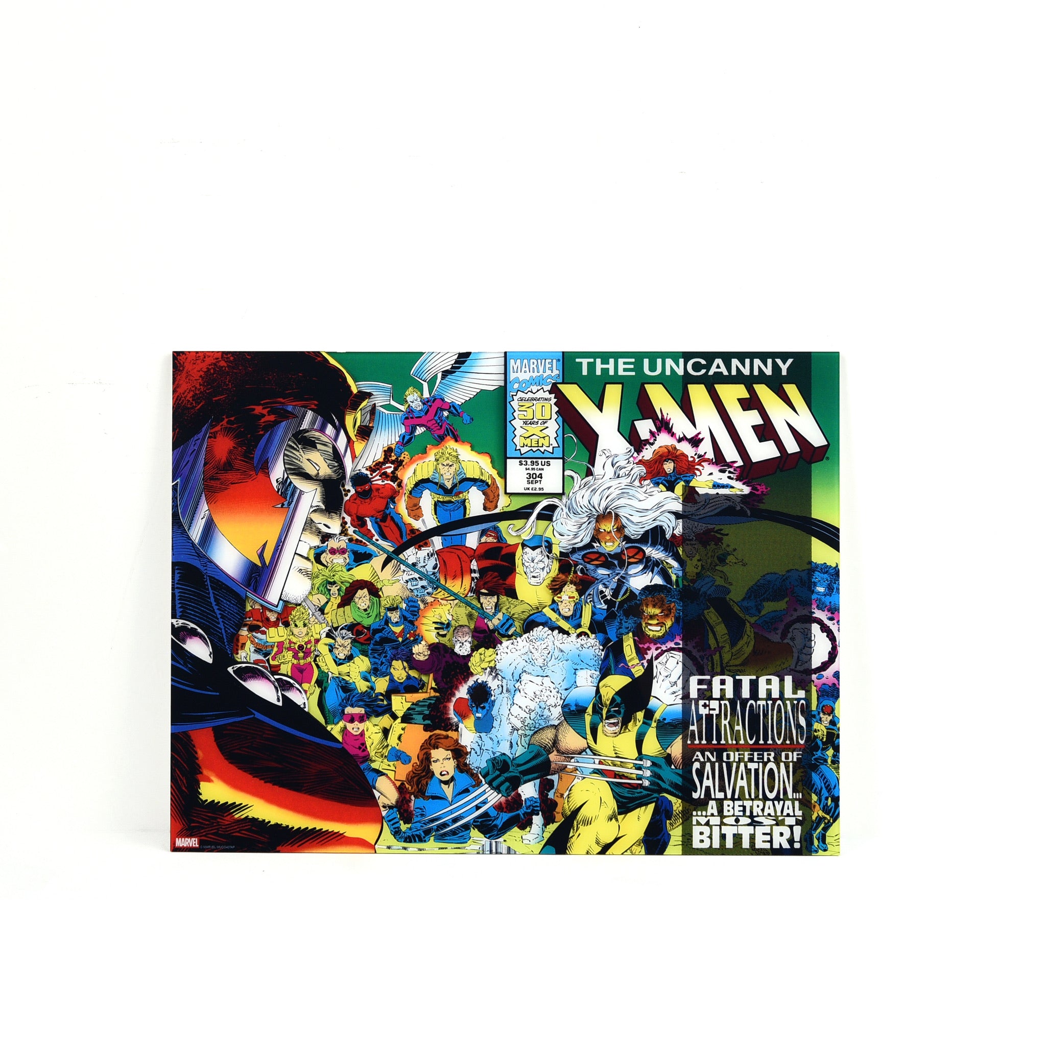 John Romita Jr. "The Uncanny X-Men #304" Multi-Layer Acrylic