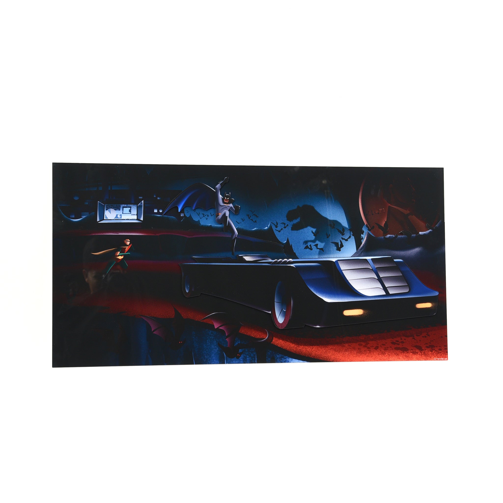 John Calmette "Batcave" Multi-Layer Acrylic