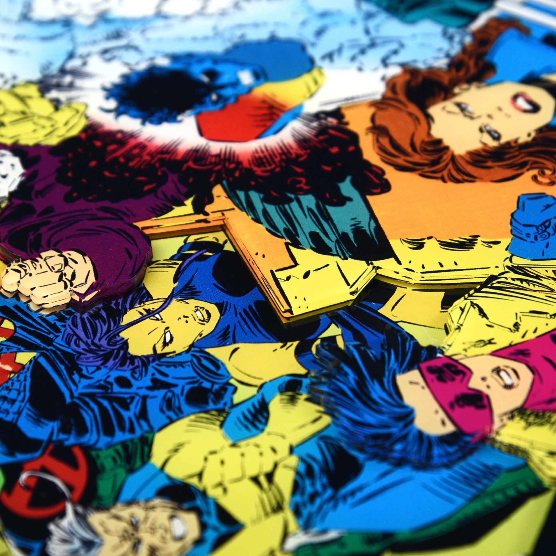 John Romita Jr. "The Uncanny X-Men #304" Multi-Layer Acrylic