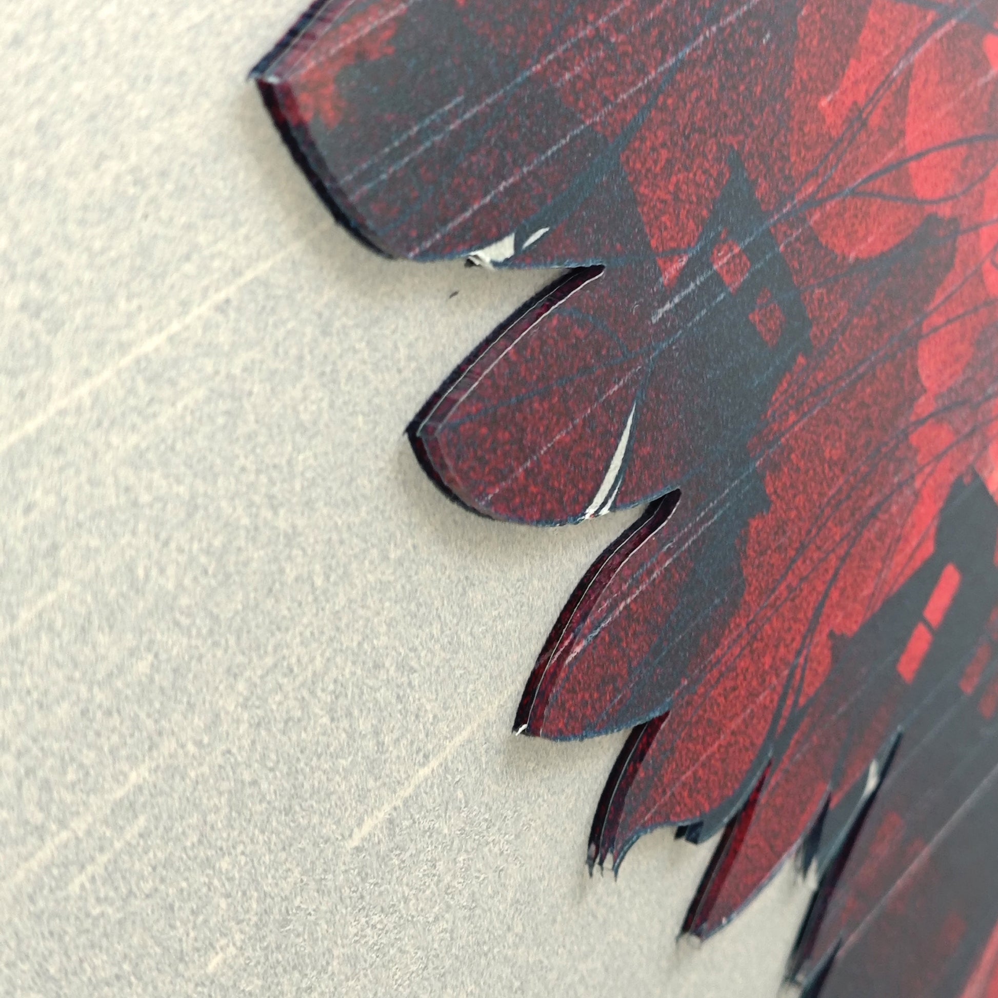 Bruno Vergauwen "The Crow" Multi-Layer Acrylic