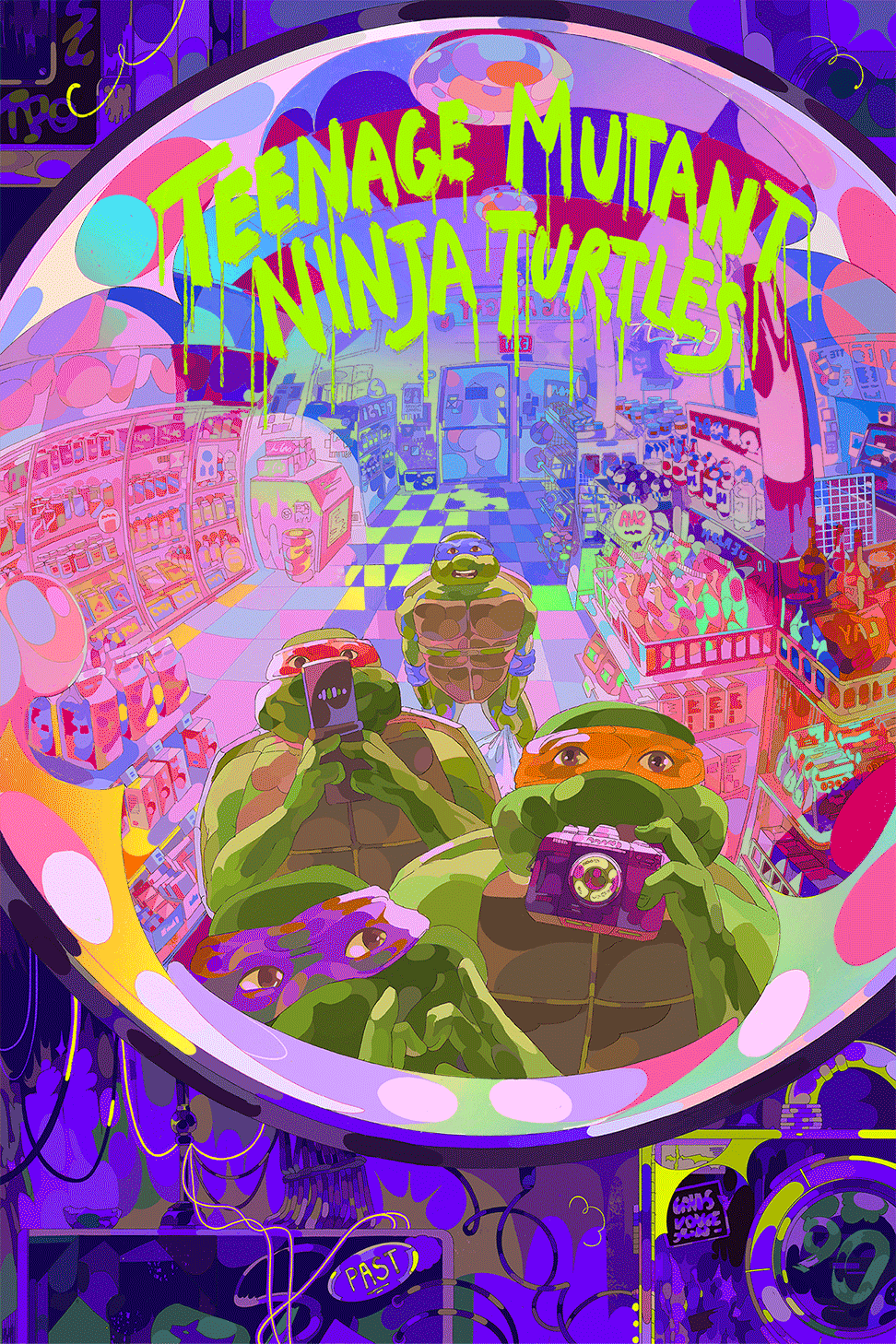 Deb Lee "Teenage Mutant Ninja Turtles" Rainbow Foil Variant