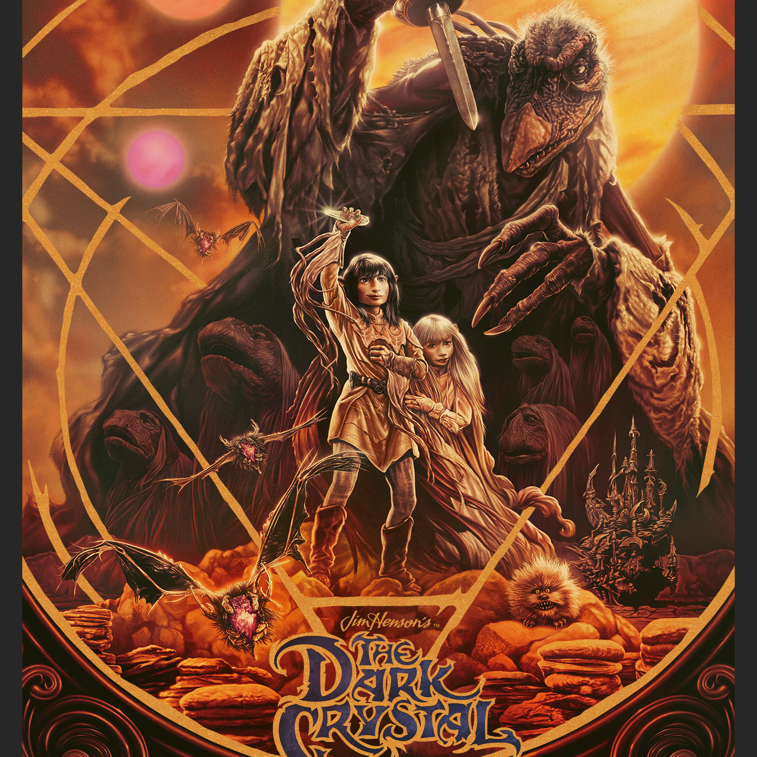 Jack Gregory "The Dark Crystal" Variant - Acrylic Panel Print