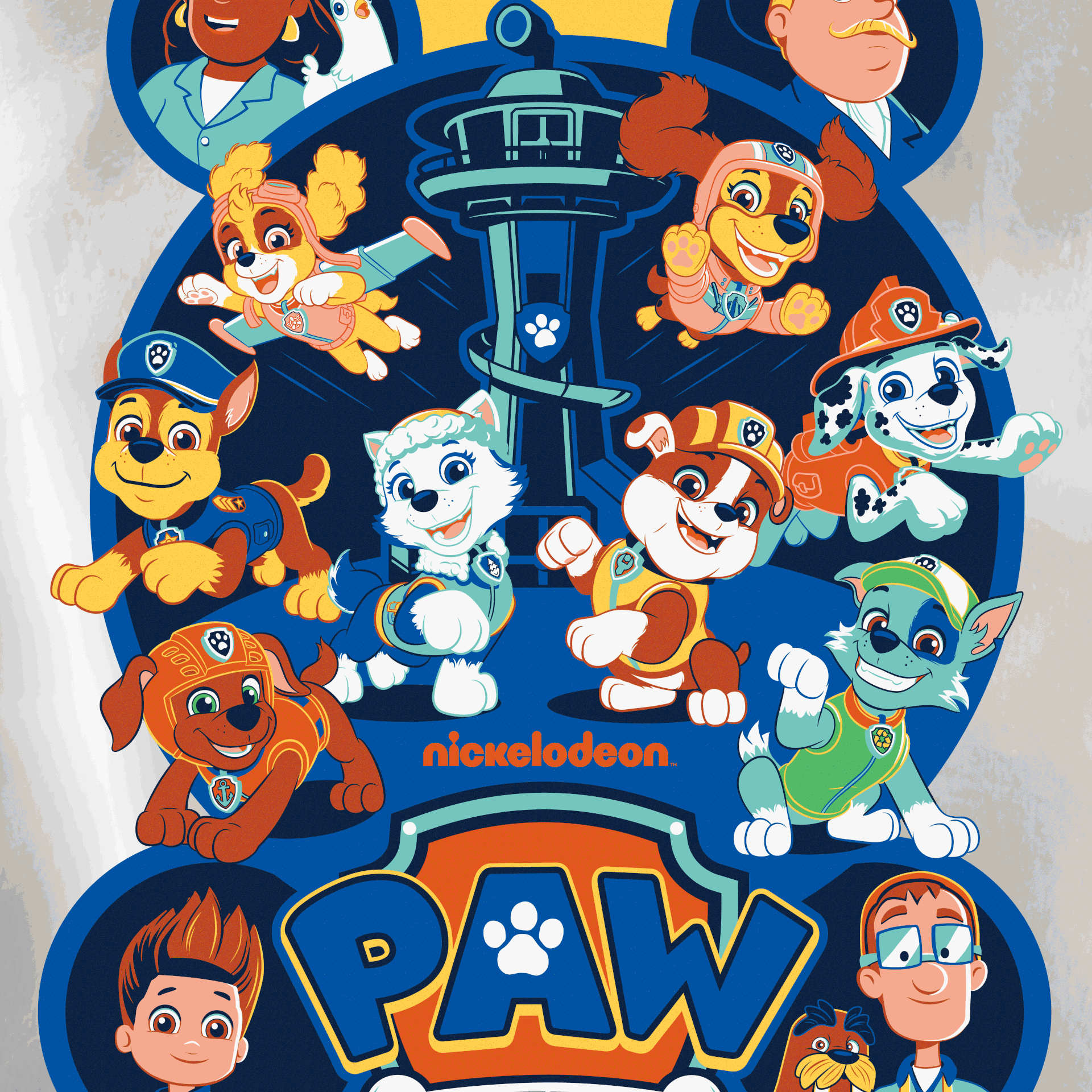 Dave Perillo "Paw Patrol" Foil Variant