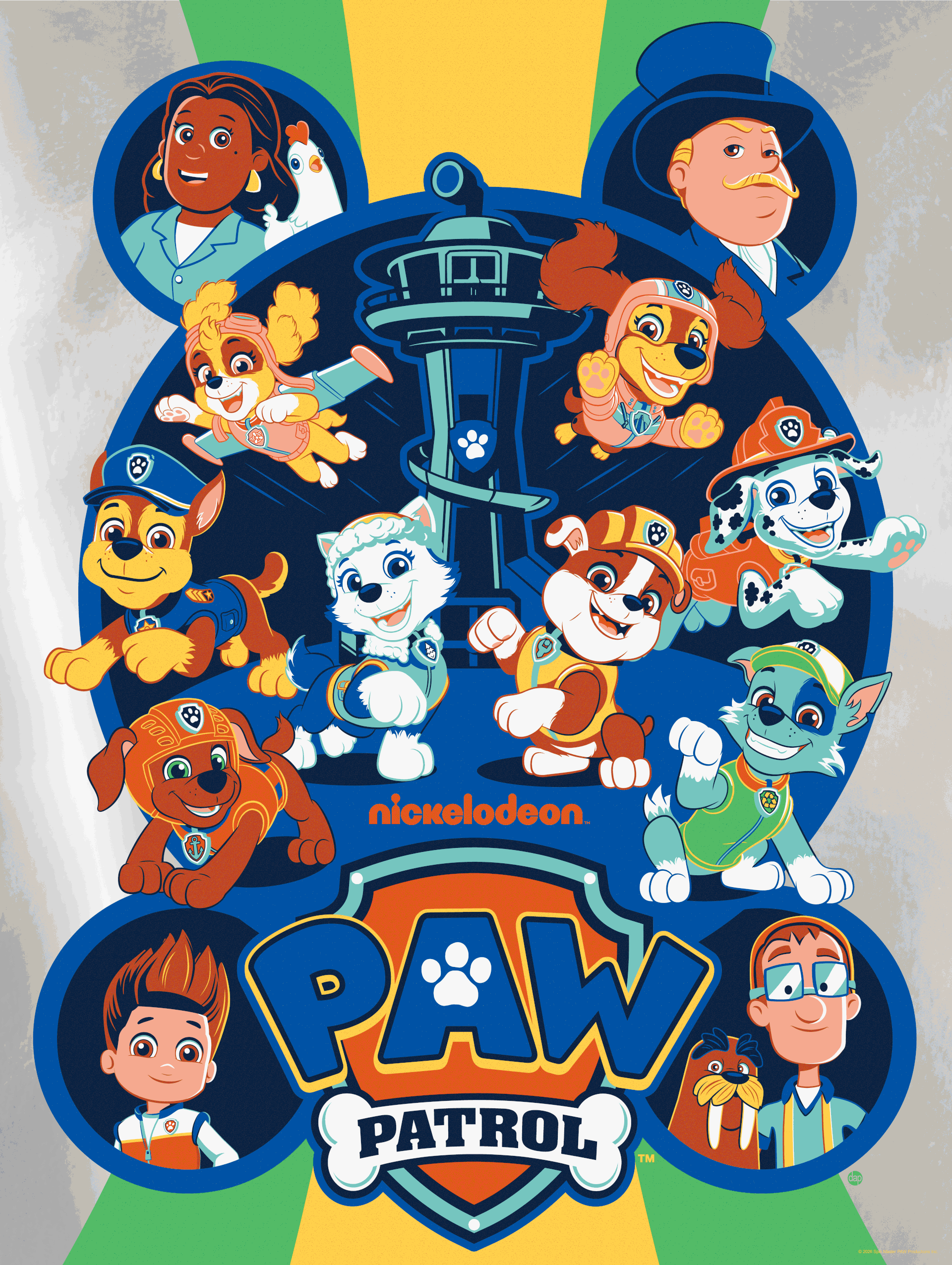 Dave Perillo "Paw Patrol" Foil Variant