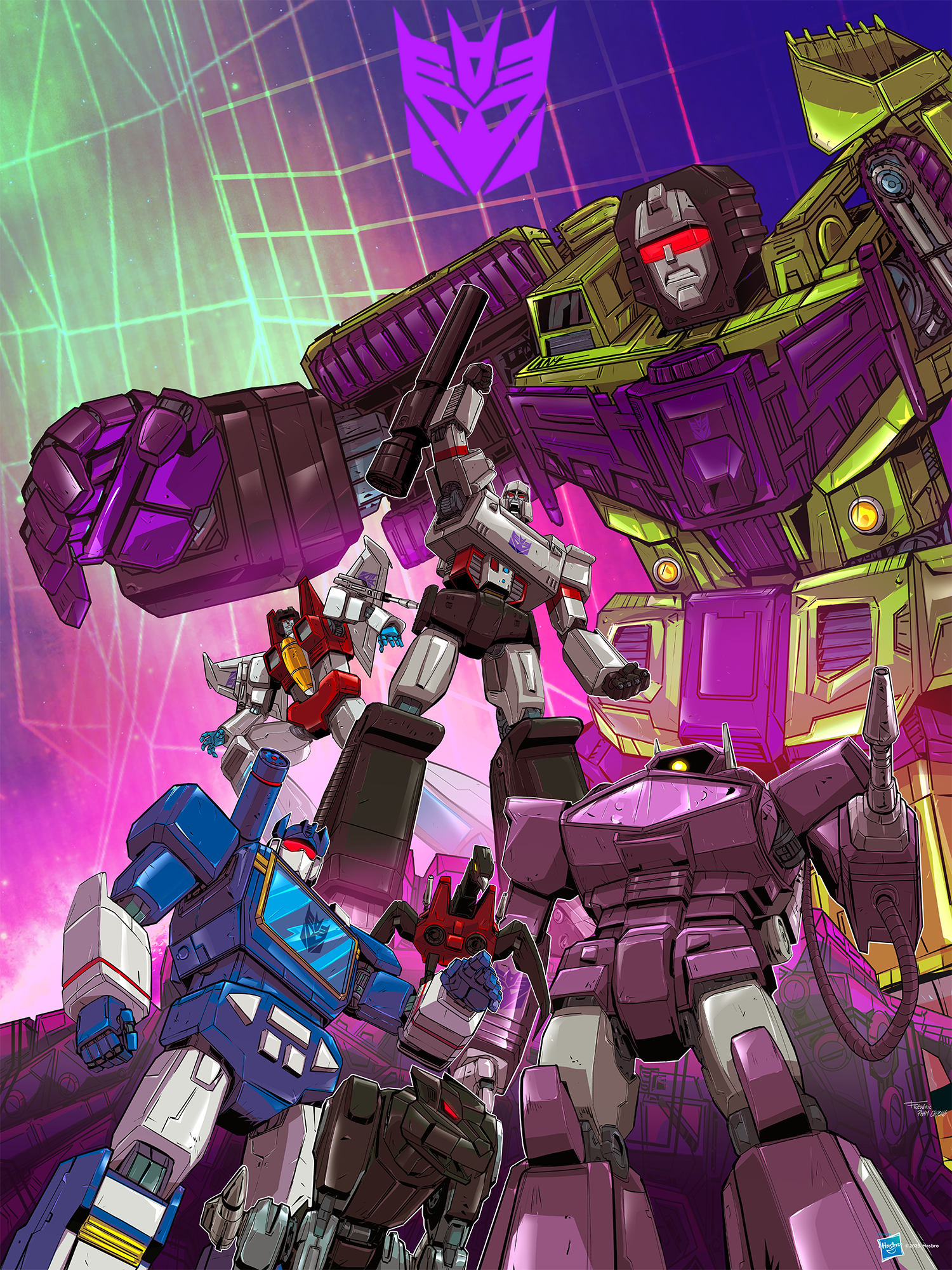 Frederic Chuong "Transformers: Autobots and Decepticons" SET