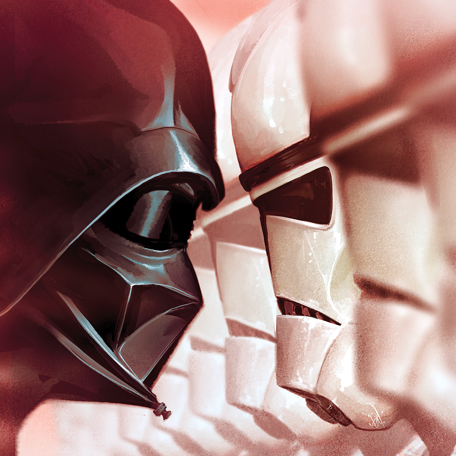 Michael Del Mundo "Star Wars: Darth Vader #2" Multi-Layer Acrylic (16x24)