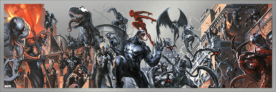 Gabriele Dell'Otto "Death of the Venomverse" Aluminum Print