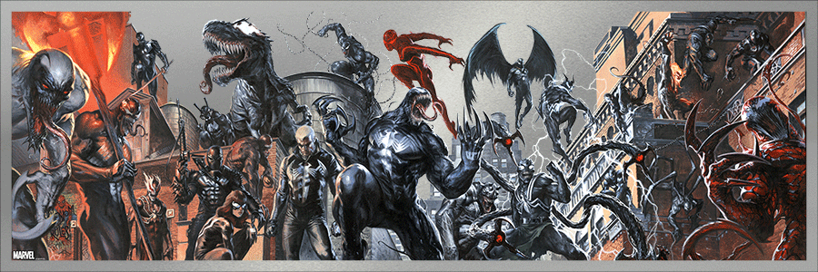 Gabriele Dell'Otto "Death of the Venomverse" Aluminum Print