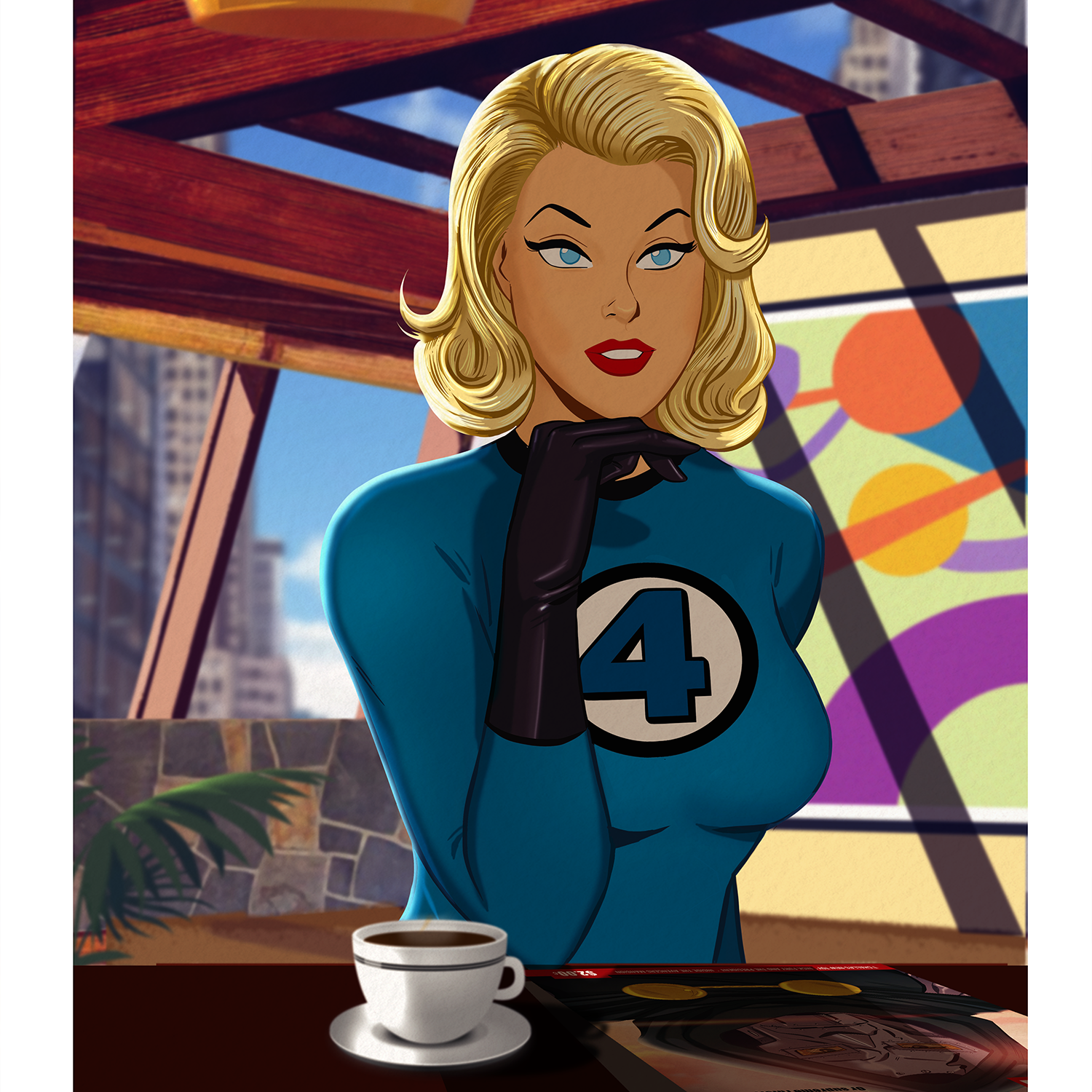 Des Taylor "Sue Storm"
