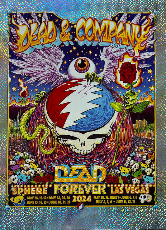 AJ Masthay "Dead & Co - Sphere Residency (No Aug Dates)" Donuts Foil AE