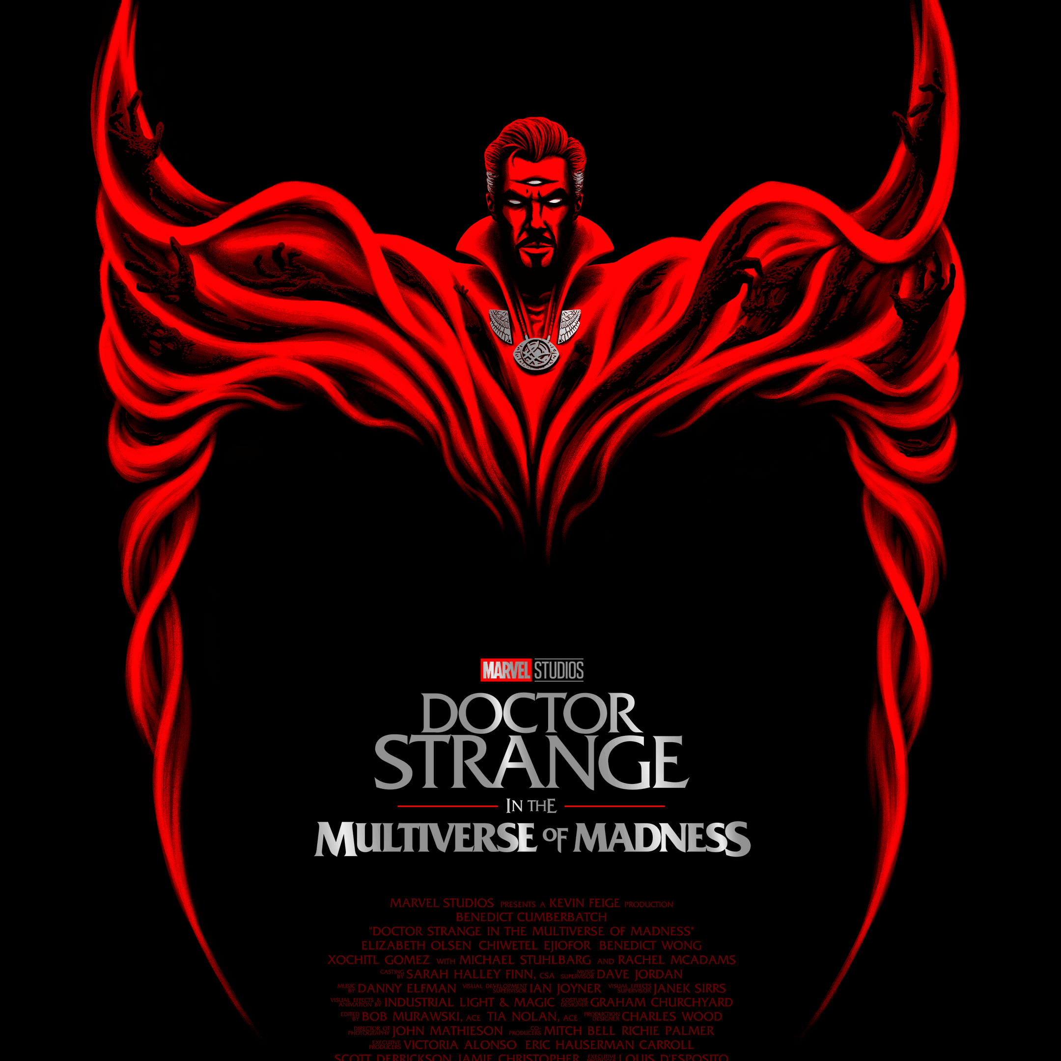 Florey "Doctor Strange in the Multiverse of Madness" Silver Foil Variant