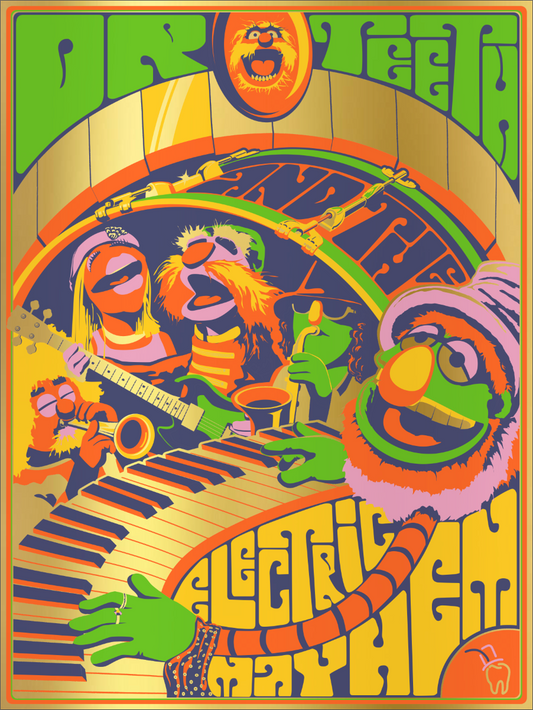 Steve Thomas "Dr. Teeth and the Electric Mayhem" Gold Foil