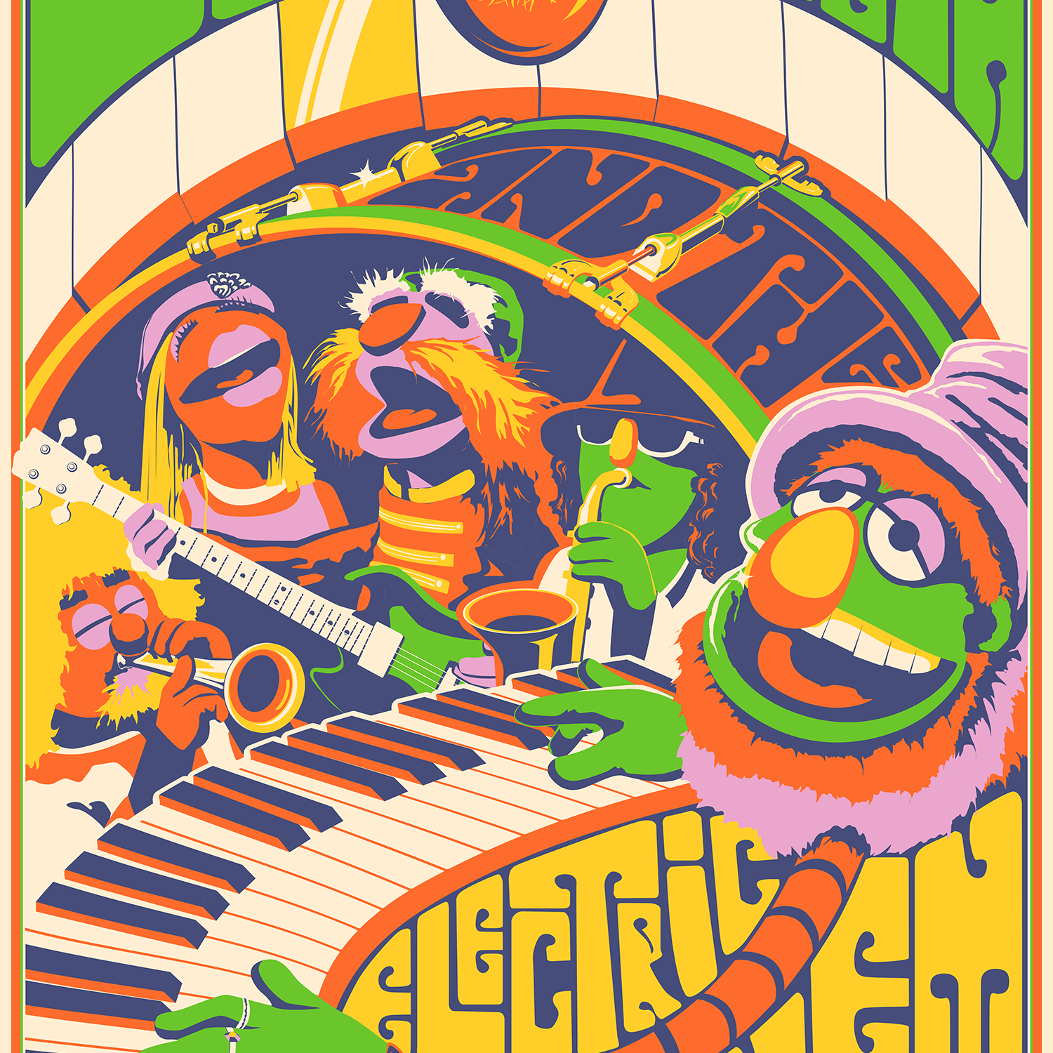 Steve Thomas "Dr. Teeth and the Electric Mayhem"