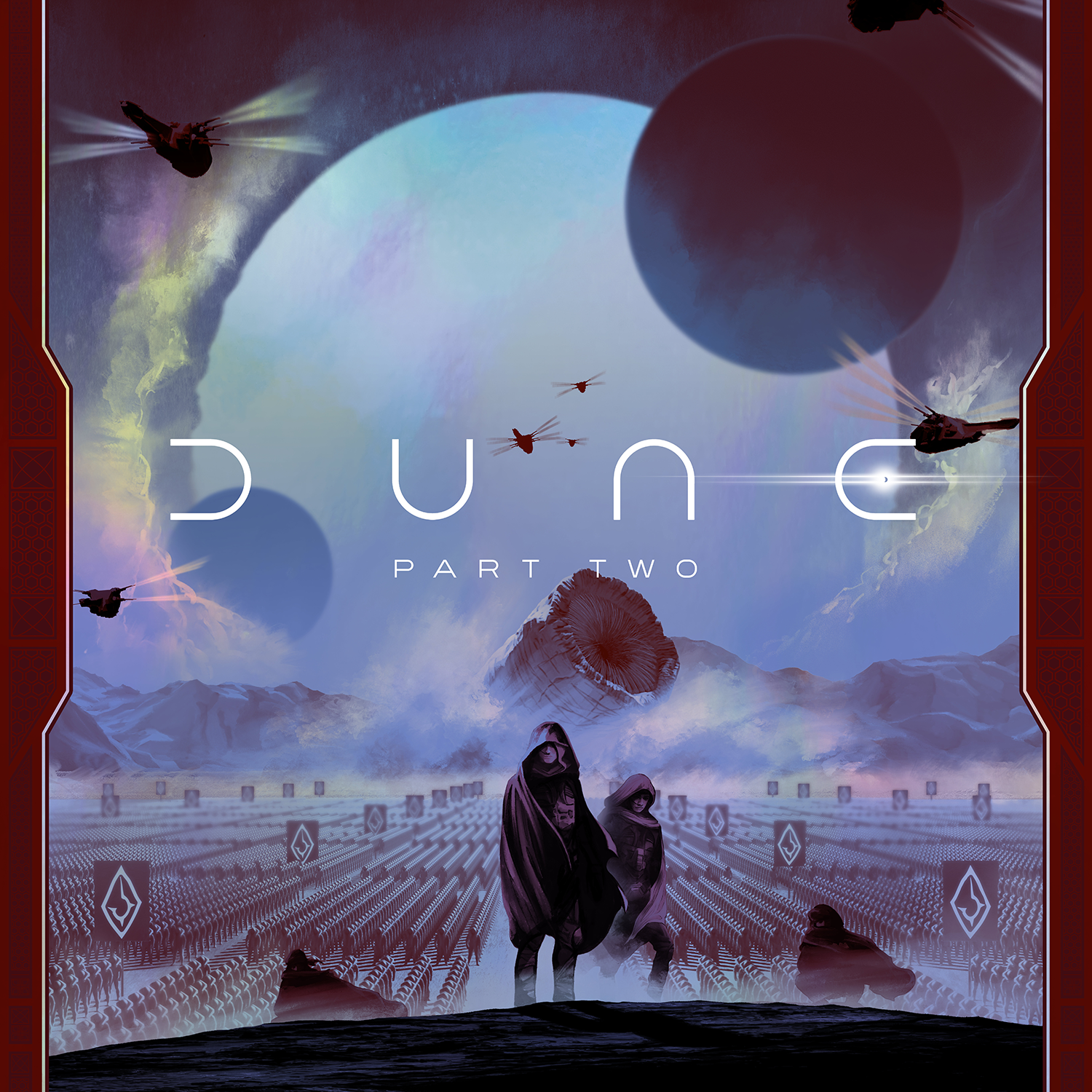 Matt Griffin "Dune: Part Two" Foil Variant