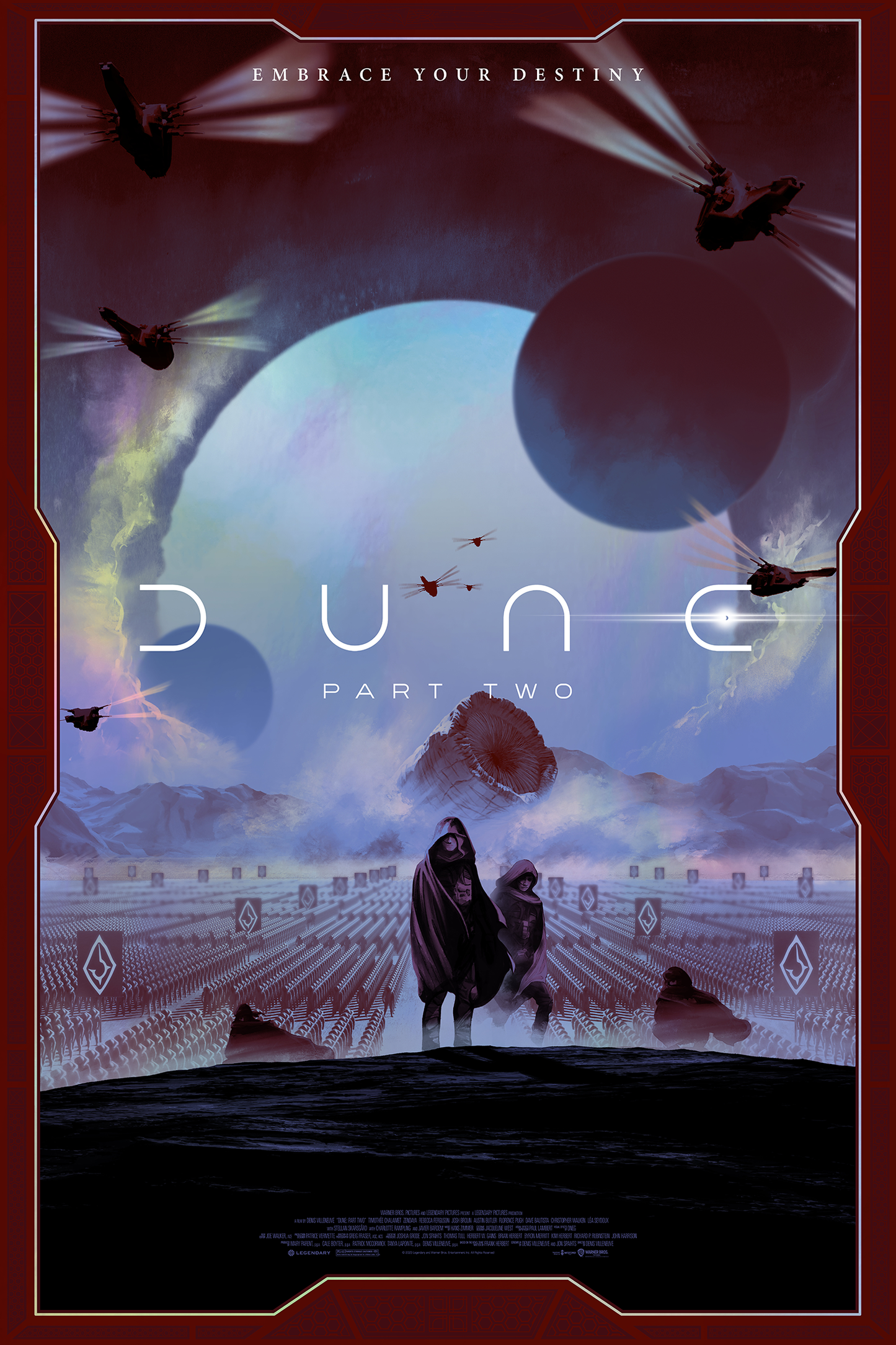 Matt Griffin "Dune: Part Two" Foil Variant