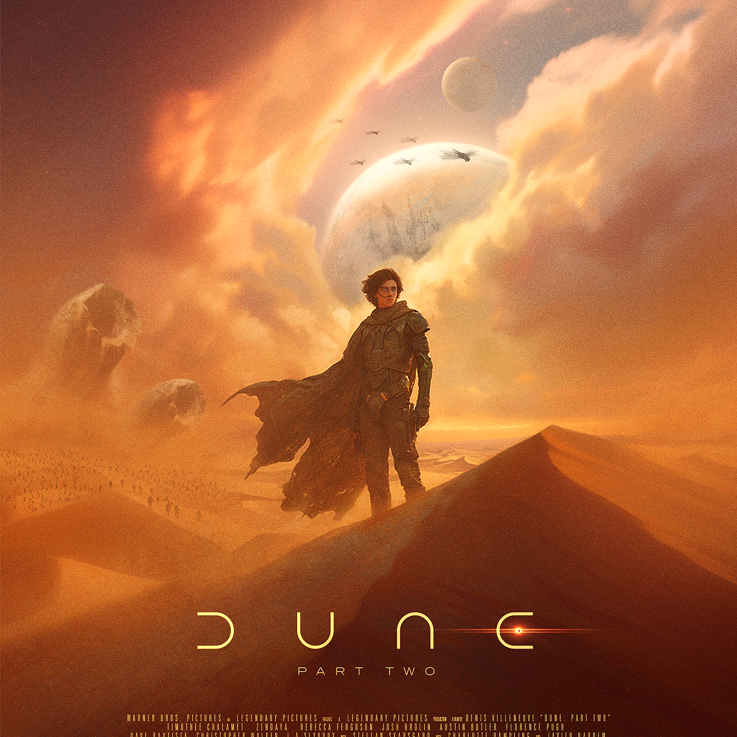 Matthew Ceo "Dune: Part Two" Acrylic Panel Print