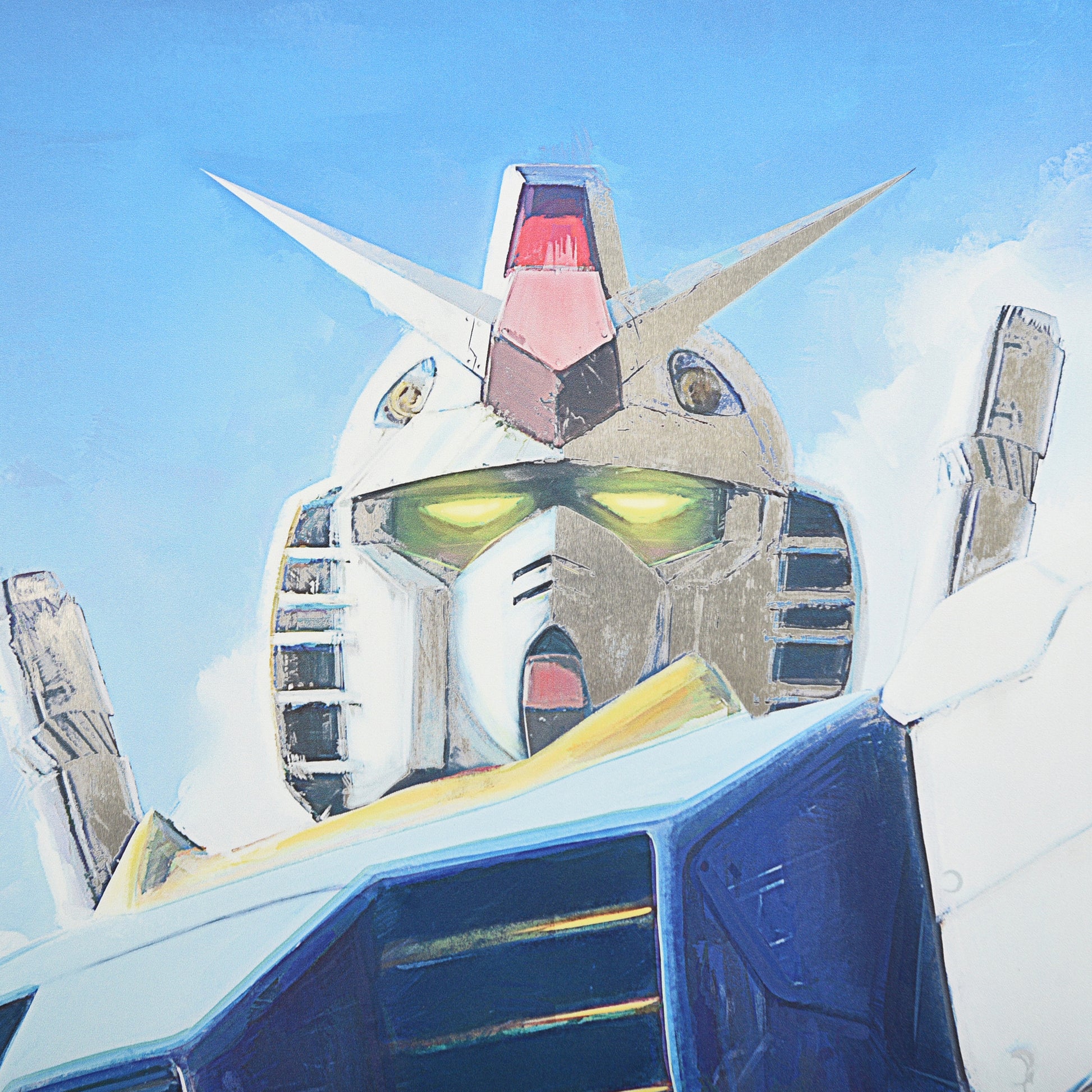 Hernan Carracedo "Mobile Gundam Pilot" Aluminum Print