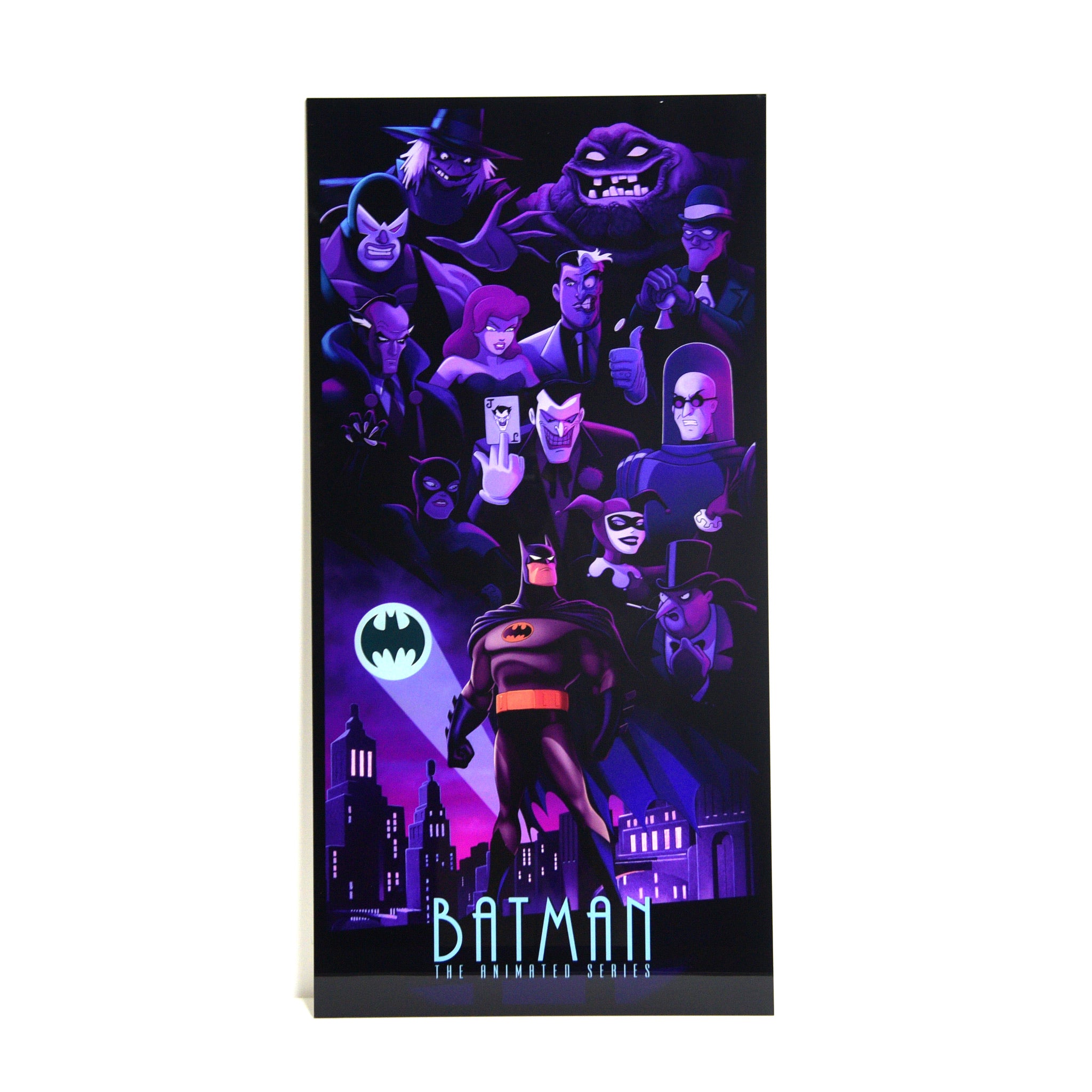 Pablo Olivera "Batman: The Animated Series" Acrylic Panel Print