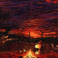 Mark Chilcott & Charles M. Schulz "Peanuts: Campfire" Multi-Layer Acrylic