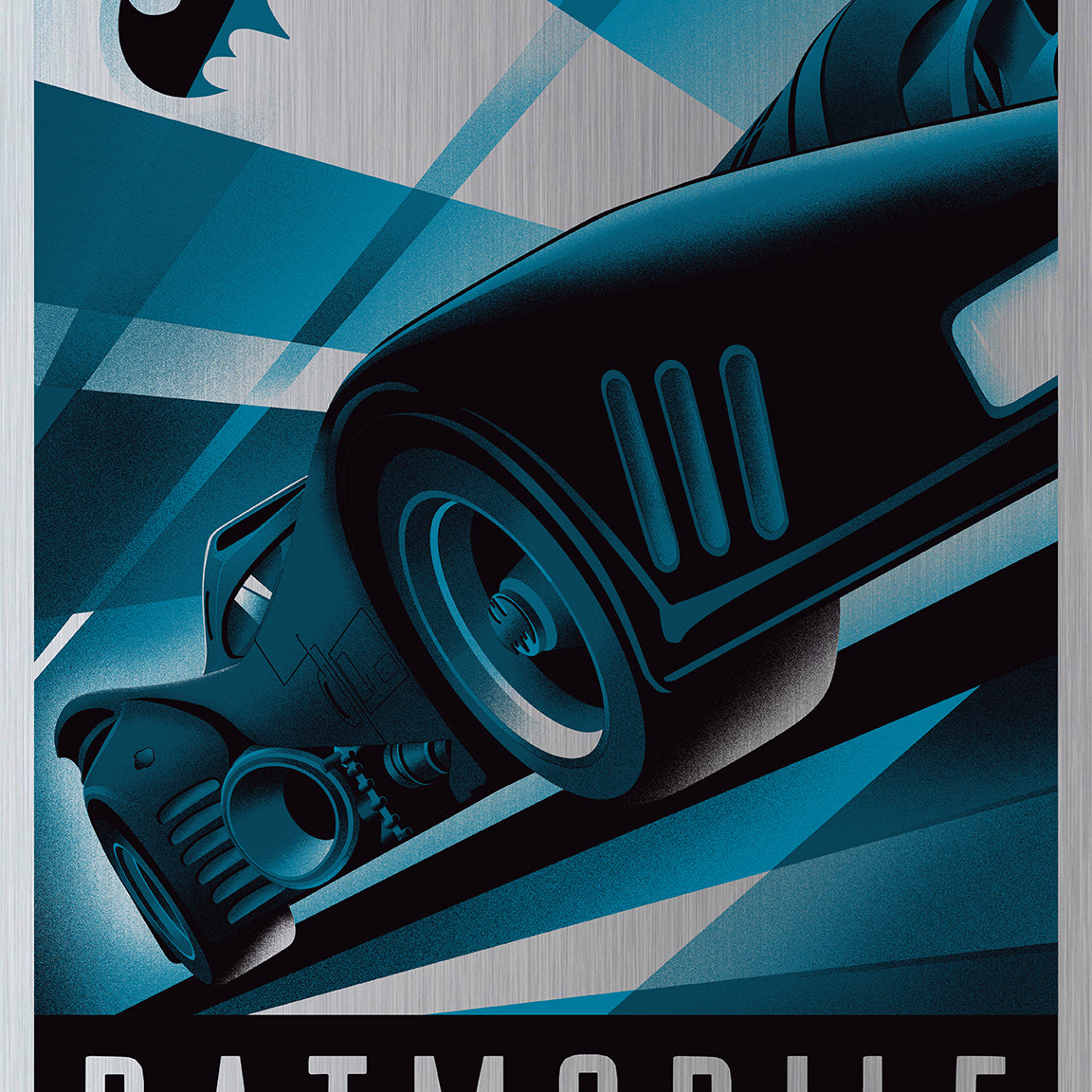 Steve Thomas "Batmobile" Aluminum Print