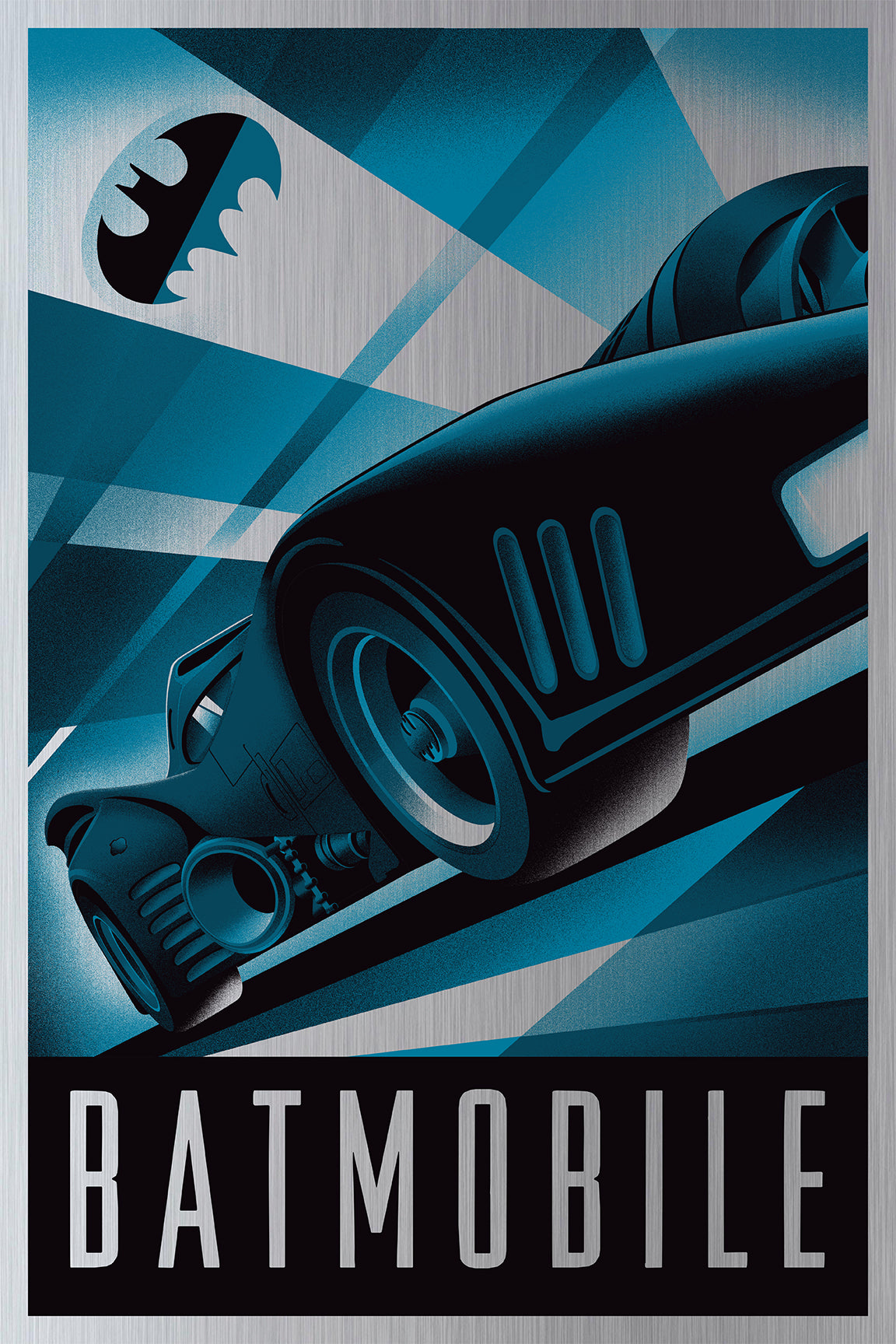 Steve Thomas "Batmobile" Aluminum Print