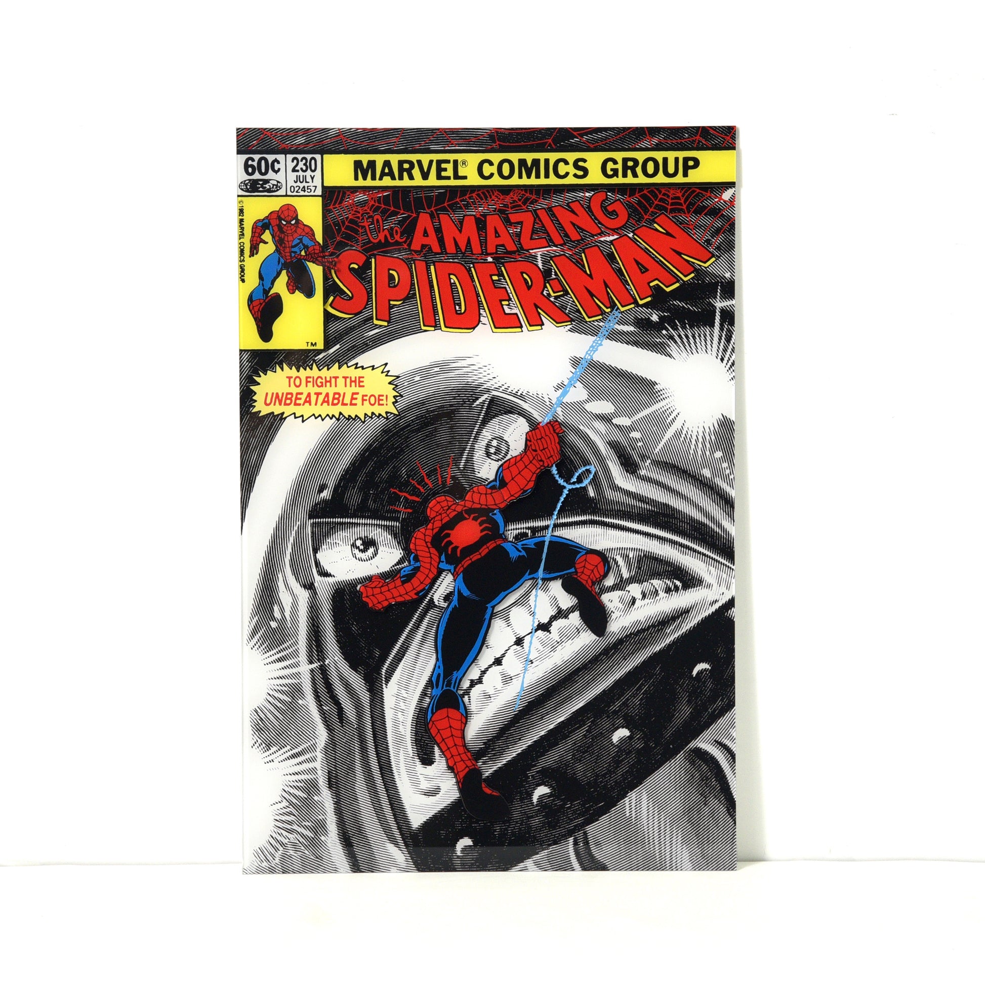 John Romita Jr. "The Amazing Spider-Man #230" Multi-Layer Acrylic Panel (16x24)