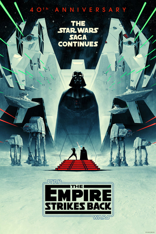 Matt Ferguson "The Empire Strikes Back - 40th Anniv." Acrylic Panel Print
