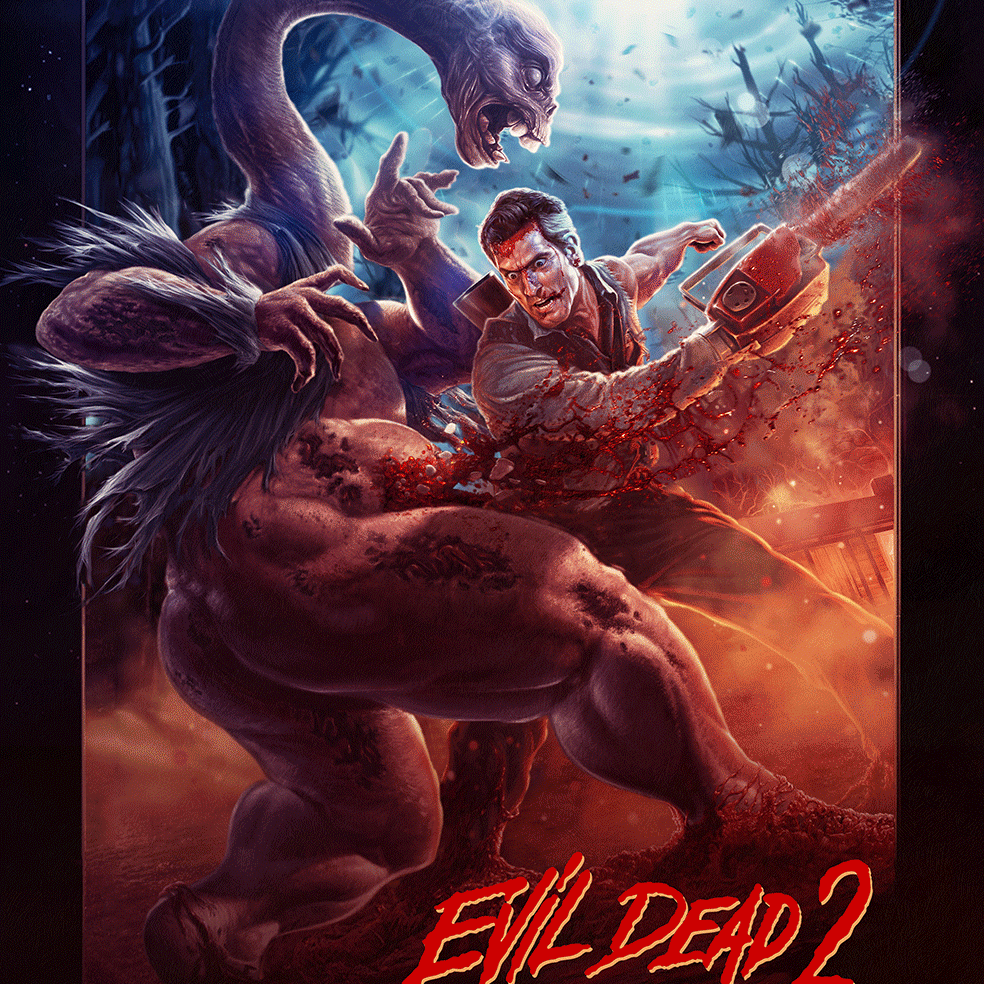 Jack Gregory "Evil Dead 2" 3D Lenticular PLEX