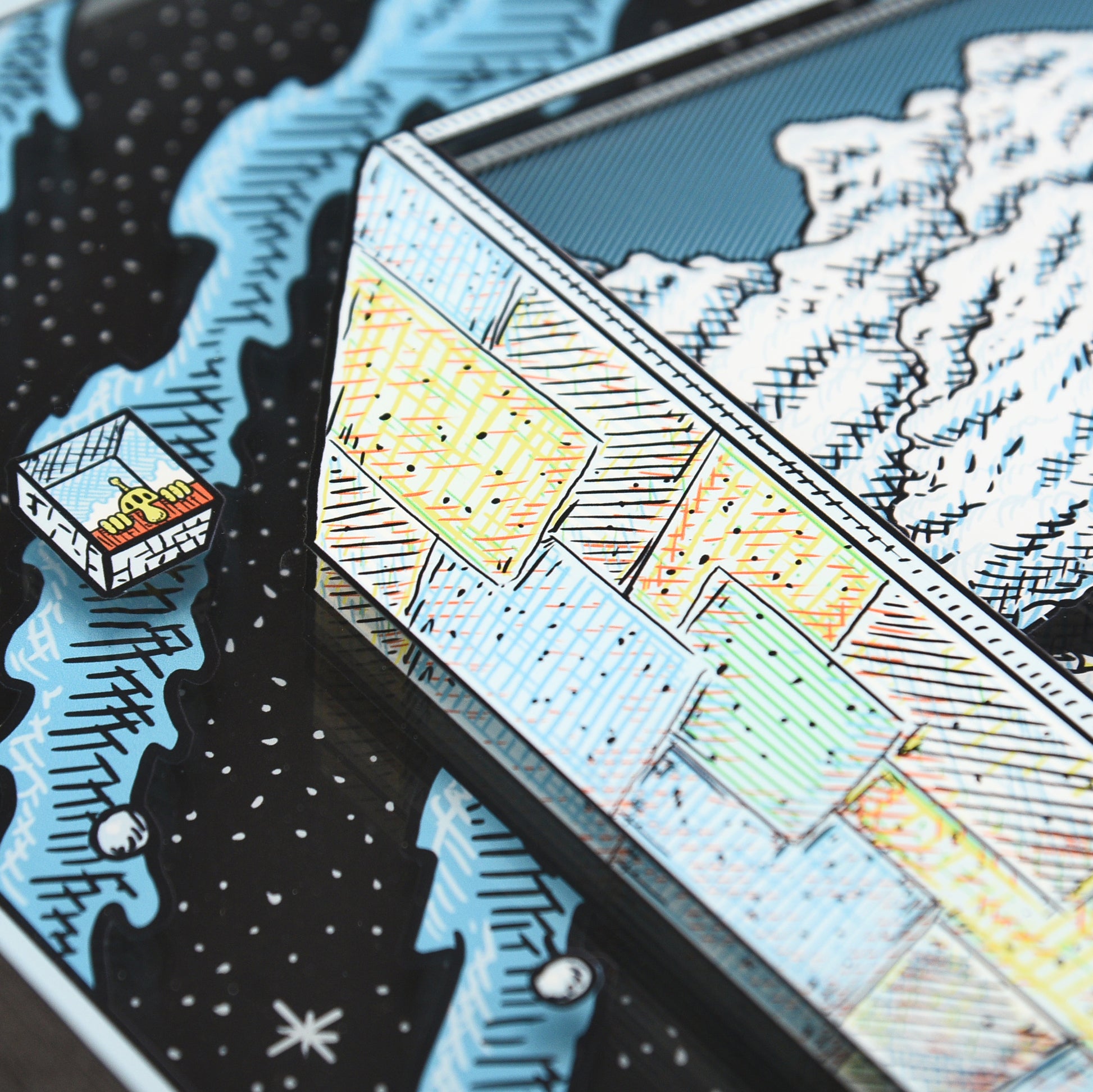 Owen Murphy "The Box" Framed Acrylic Diorama