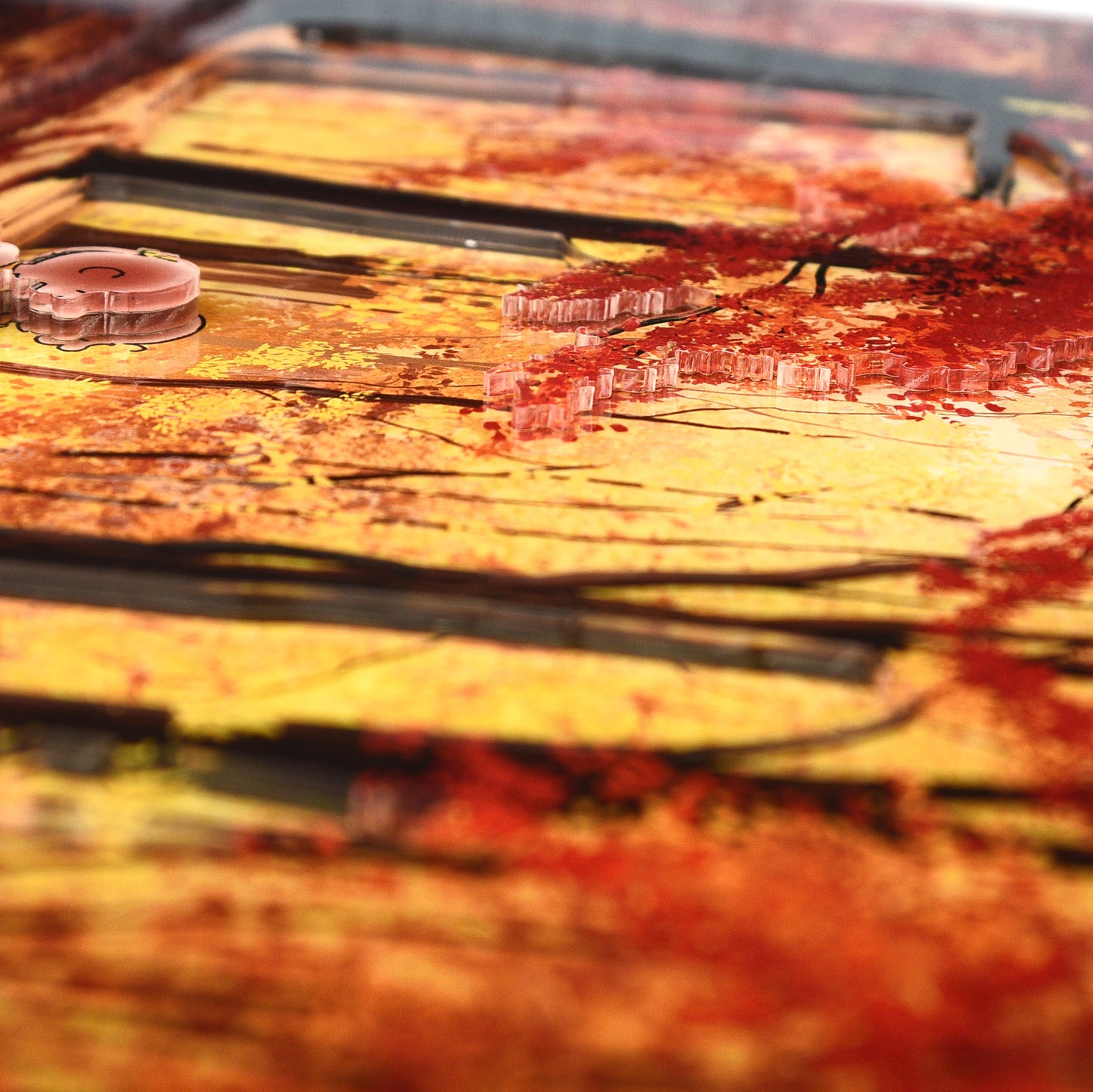 Mark Chilcott & Charles M. Schulz "Peanuts: Leaf Jumping" Multi-Layer Acrylic