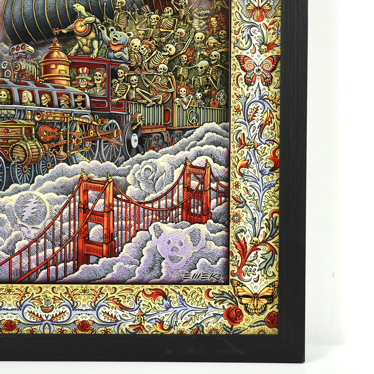 EMEK "Trip of Fools" Framed Acrylic Diorama
