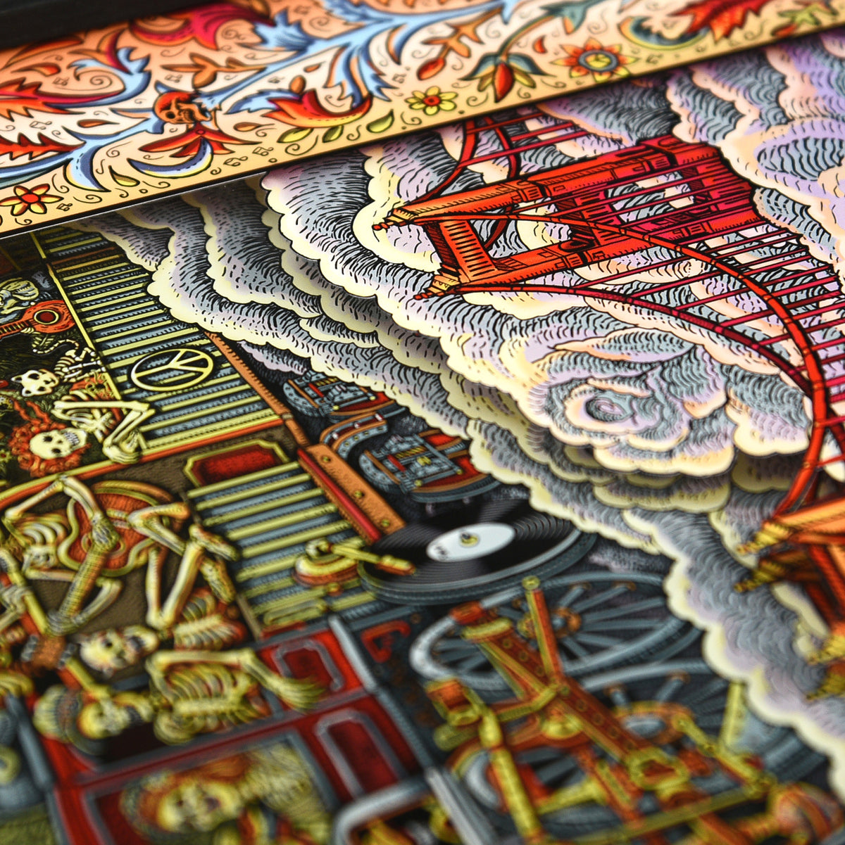 EMEK "Trip of Fools" Variant - Framed Acrylic Diorama