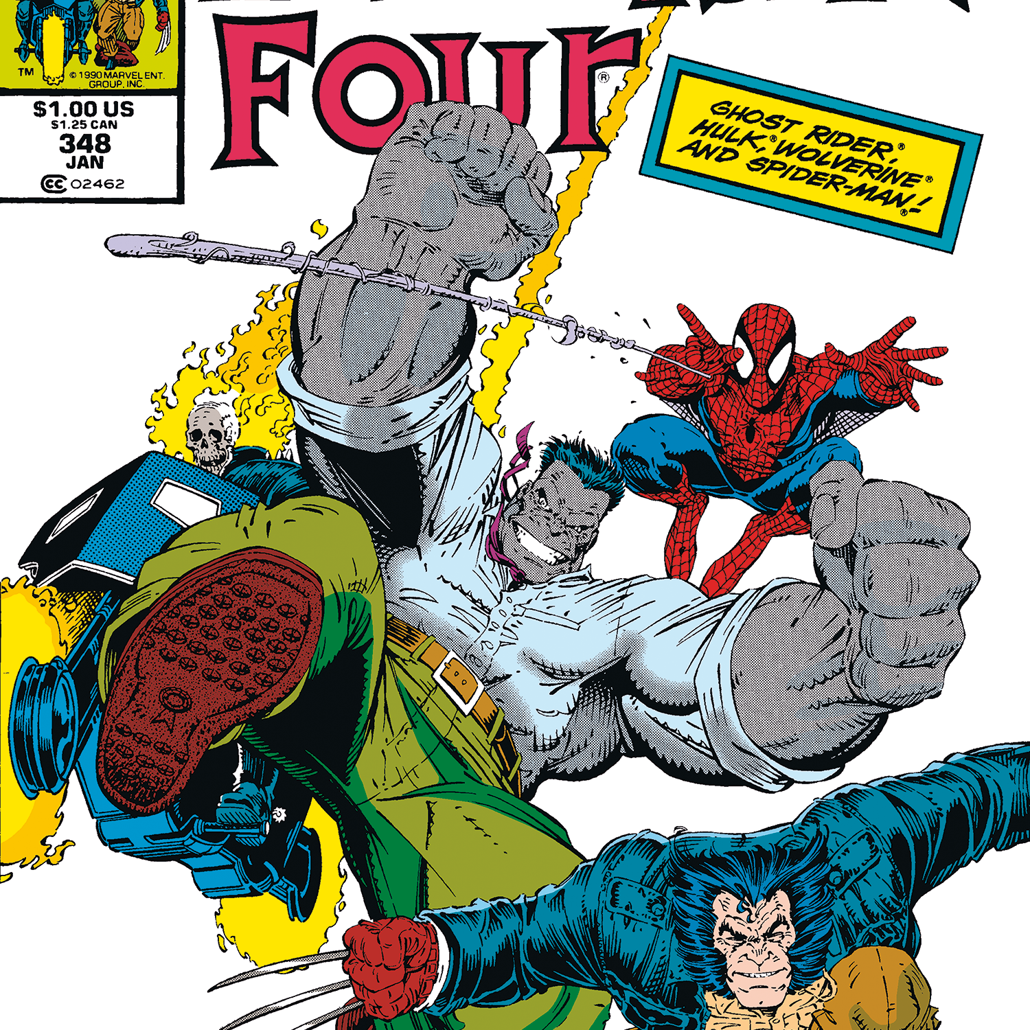 Art Adams "Fantastic Four #348"