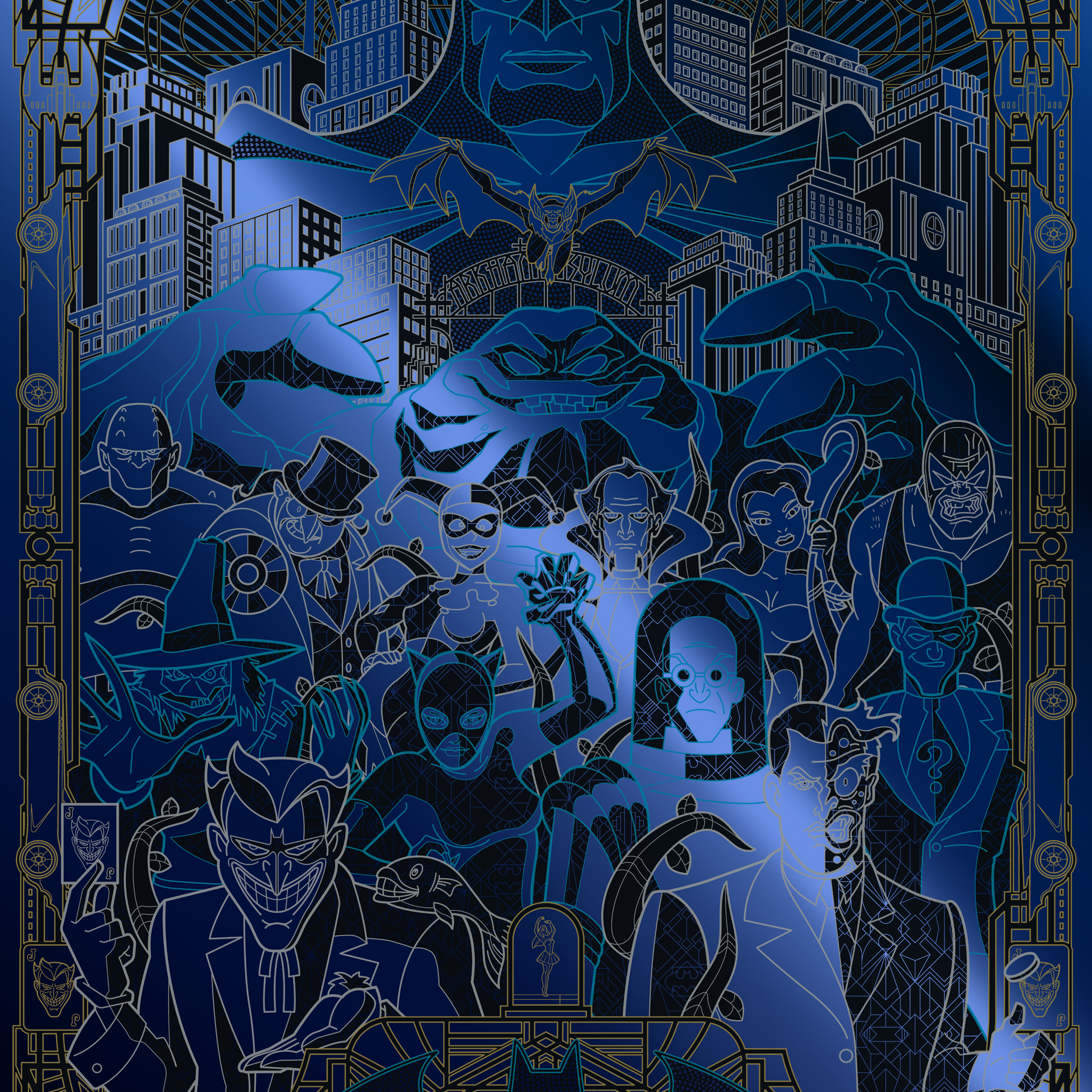 Anthony Petrie "Batman: The Animated Series" FOIL