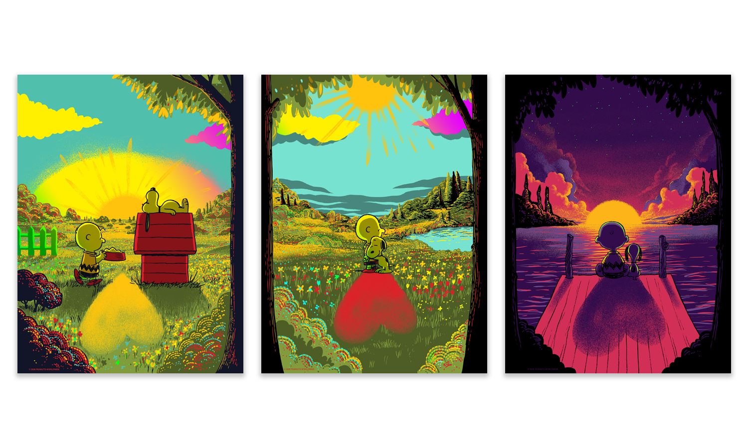 Raid71 & Charles M. Schulz "Peanuts" Foil Variant SET
