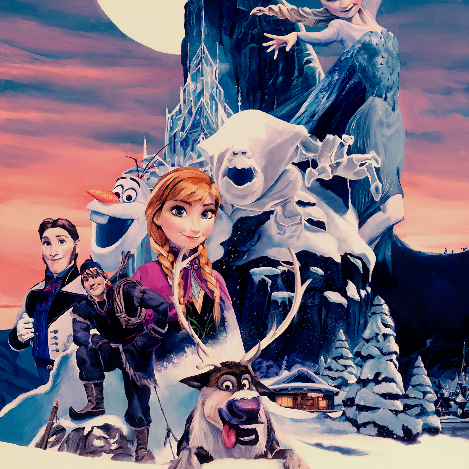 Chris Valentine "Frozen" Acrylic Panel Print