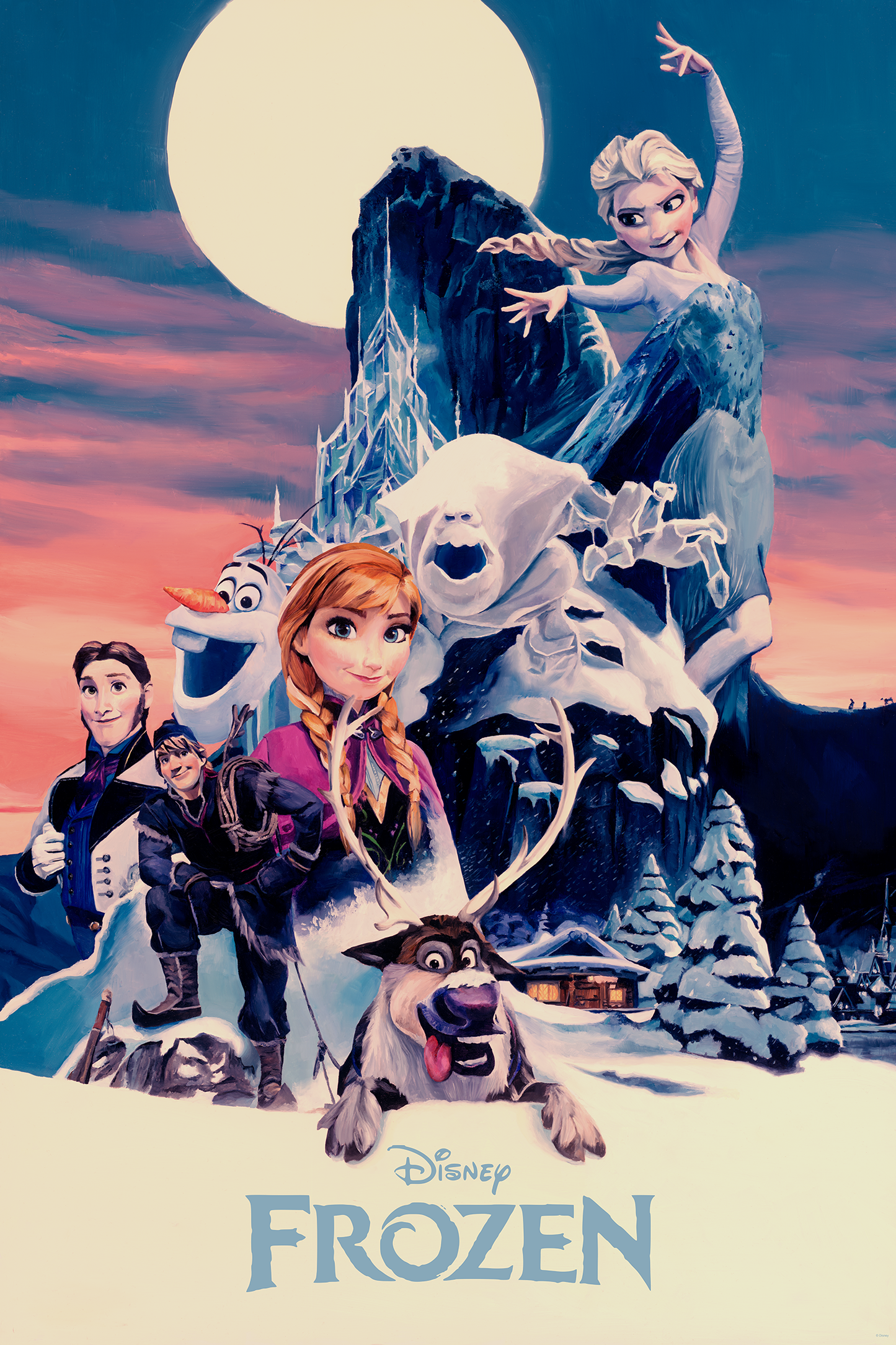 Chris Valentine "Frozen" Acrylic Panel Print