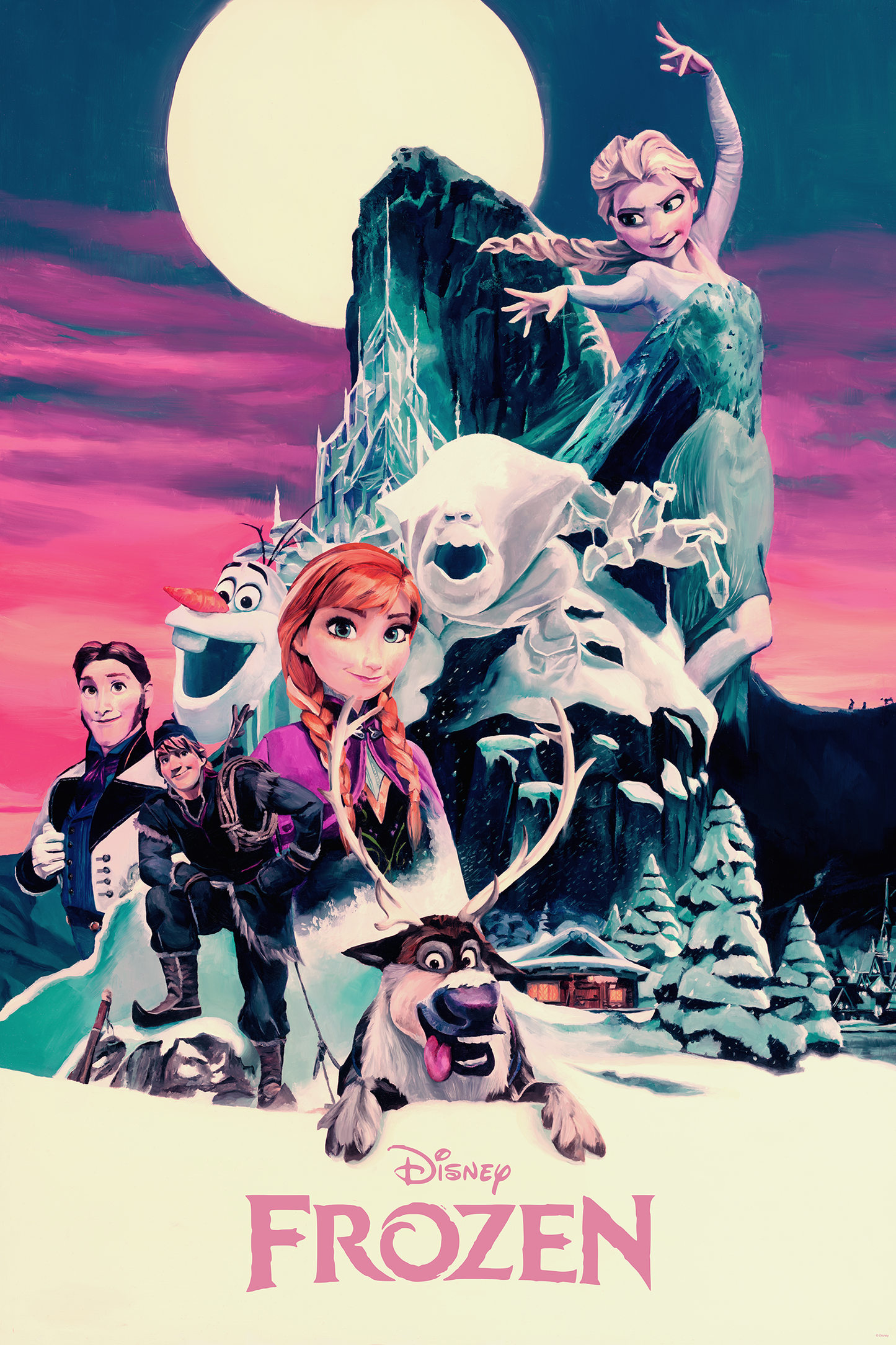 Chris Valentine "Frozen" Variant - Acrylic Panel Print