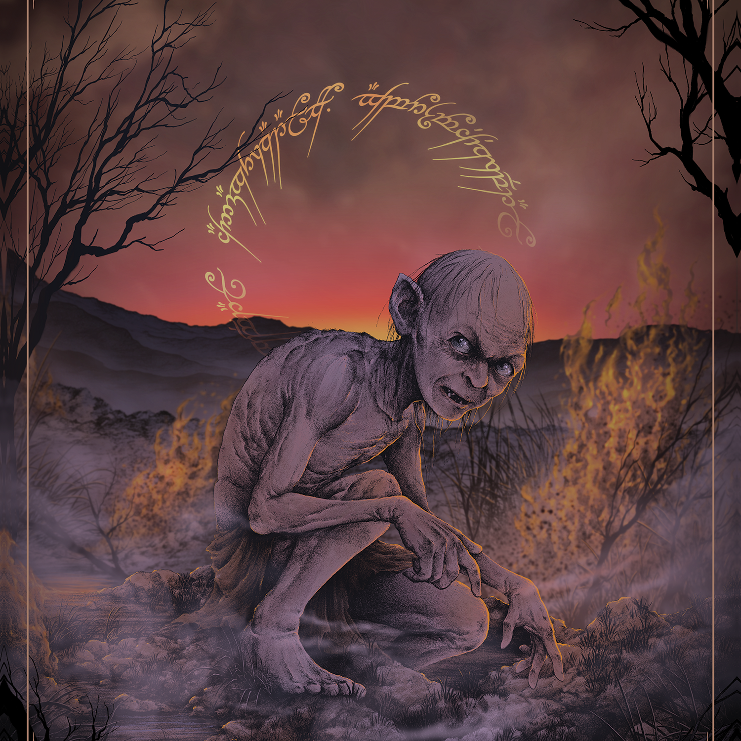 Feri Irawan "Gollum, Lurtz & Witch-king of Angmar" SET