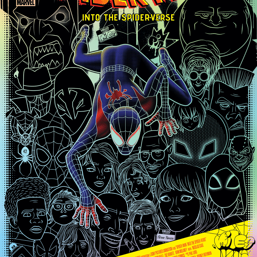 Bruce Yan "Spider-Man: Into the Spider-Verse" Foil Variant
