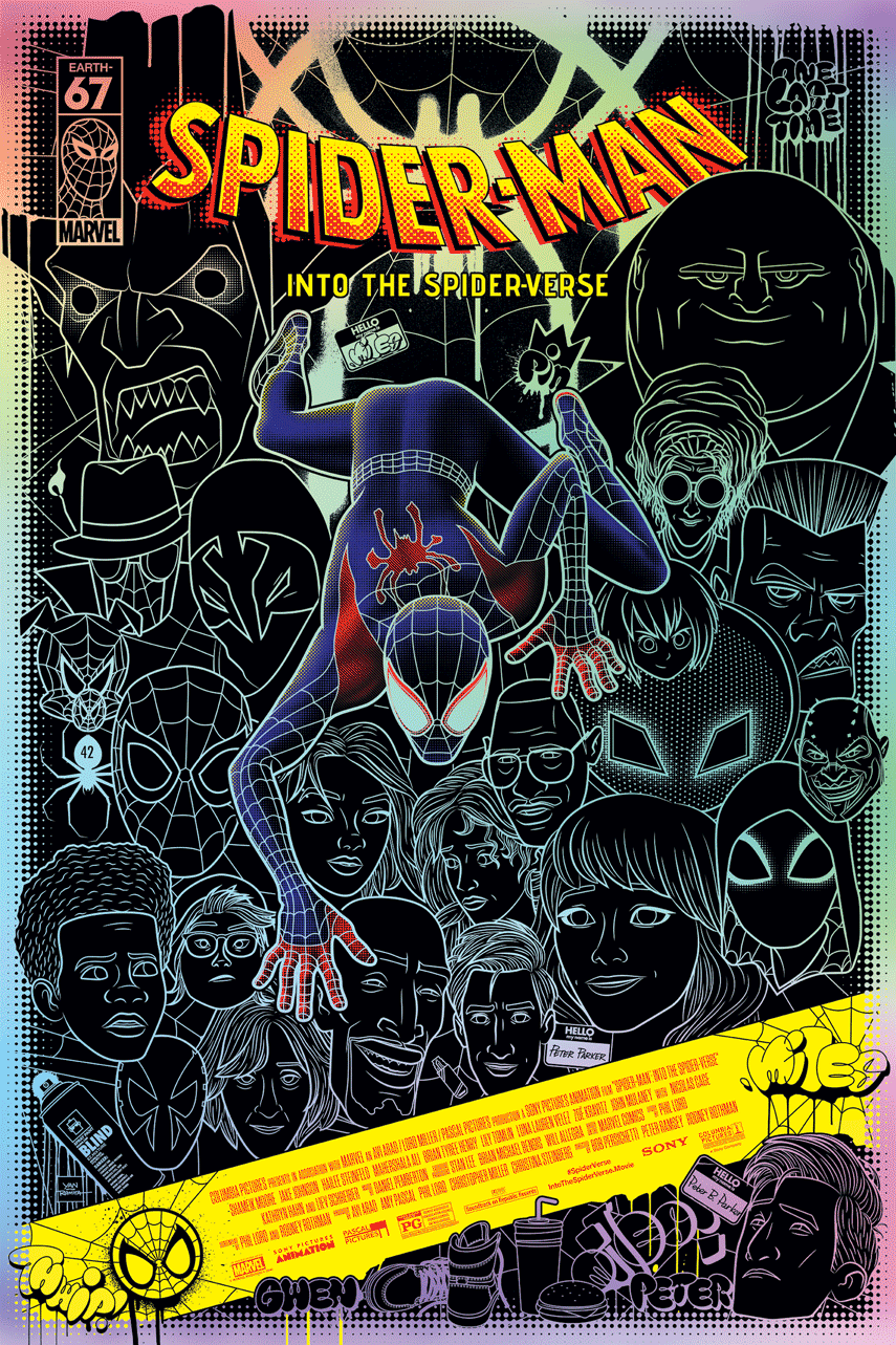 Bruce Yan "Spider-Man: Into the Spider-Verse" Foil Variant