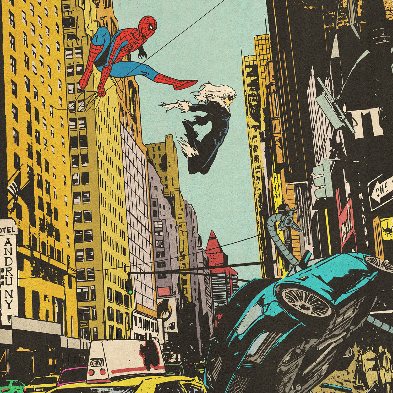 Jorge Fornes "Spider-Man Black Cat"