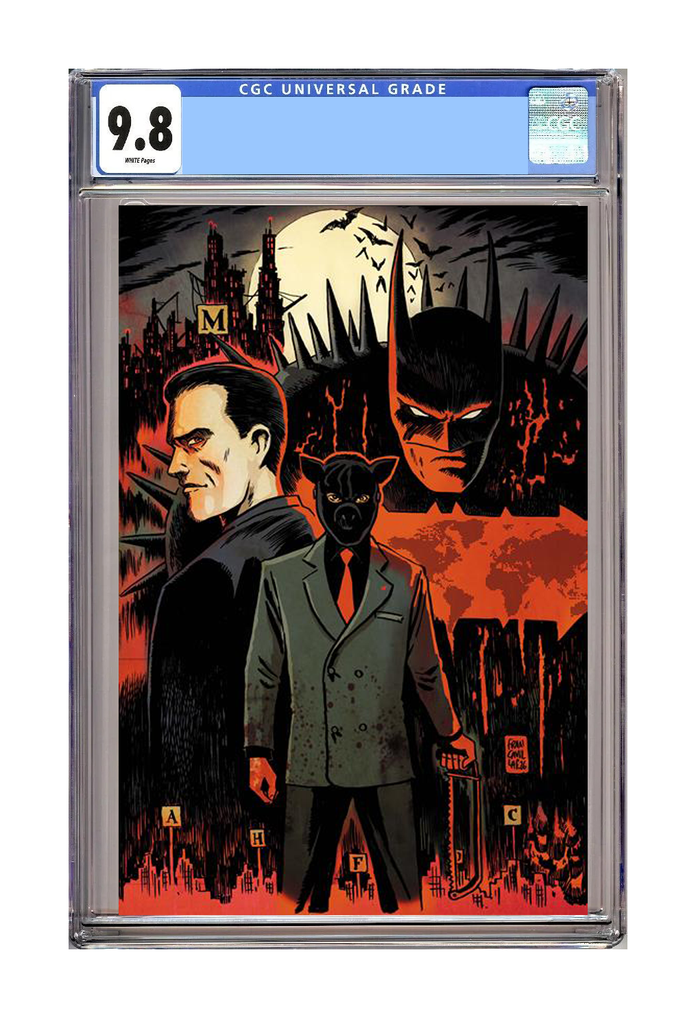 Absolute Batman Beyond Ark-M #1 (One Shot) Francavilla [CGC GRADED 9.8] + FREE COMIC!