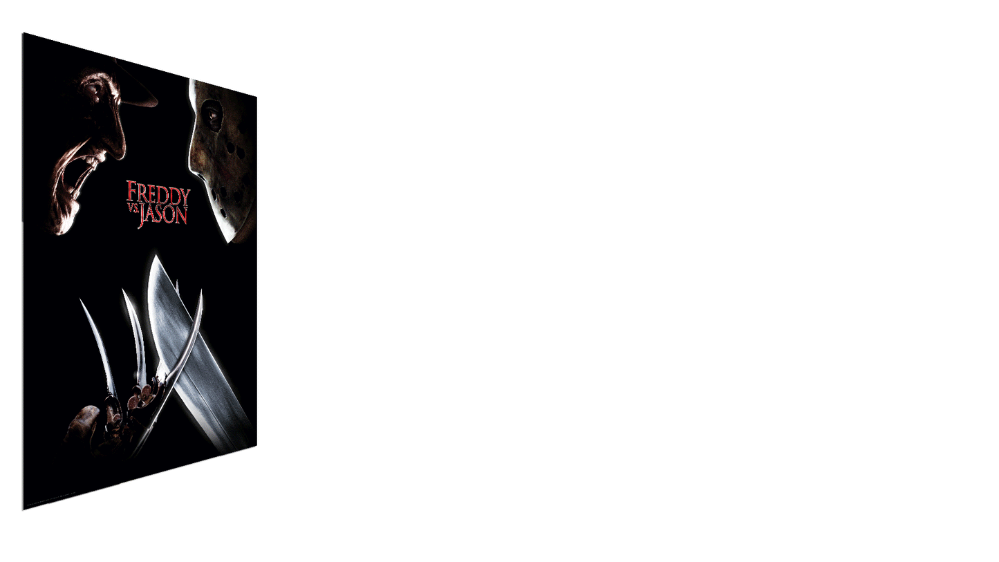 Freddy vs. Jason - Theatrical - Multi-Layer Acrylic